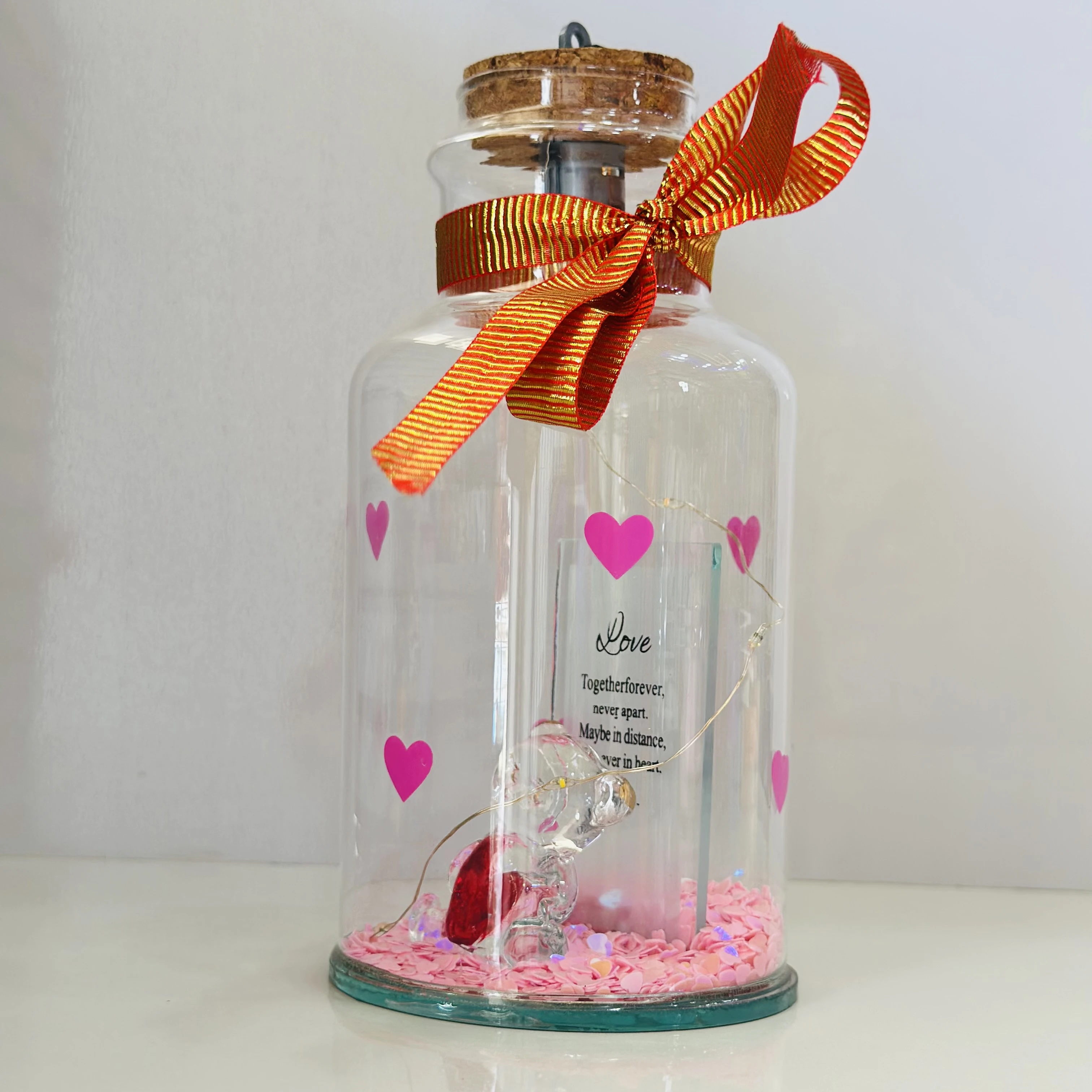LED Love Message Jar or Bottle(SKU-0JC0CW)