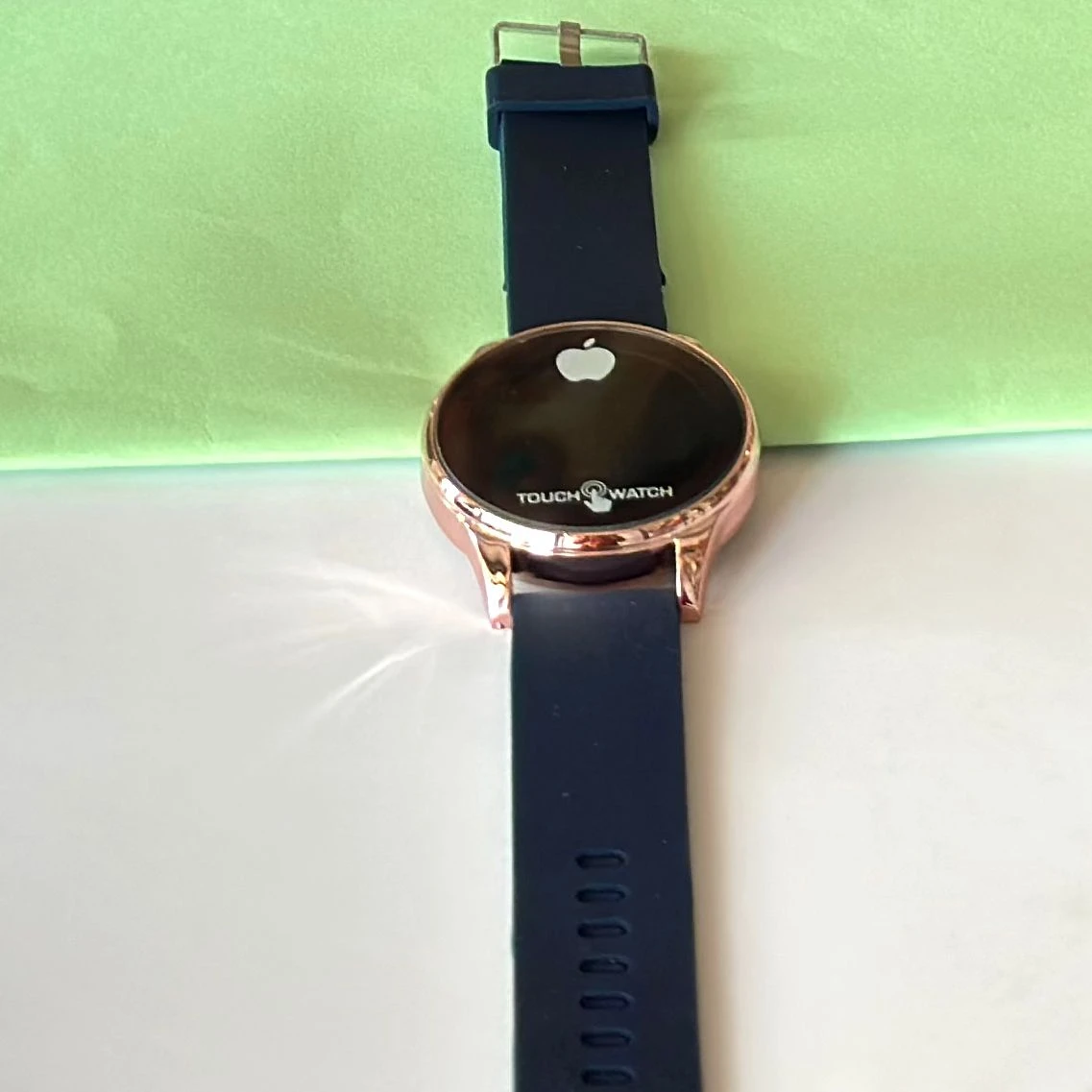 Kids digital watch with a silicone strap