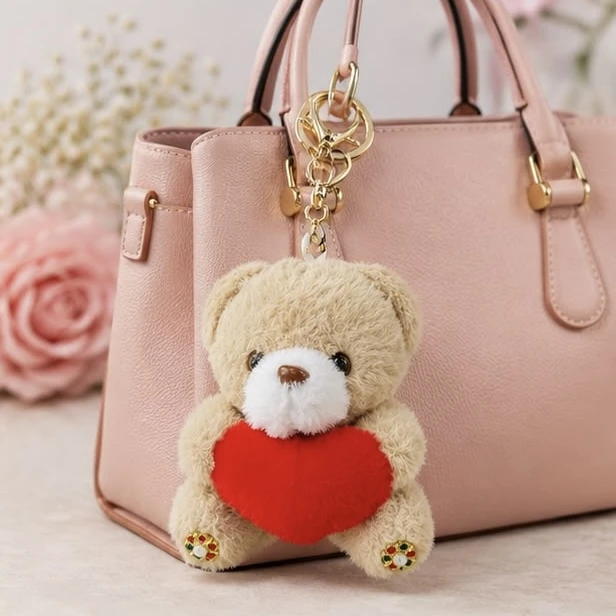 Cust Taddy Keychain