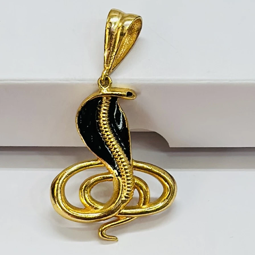 Gold plated pendant