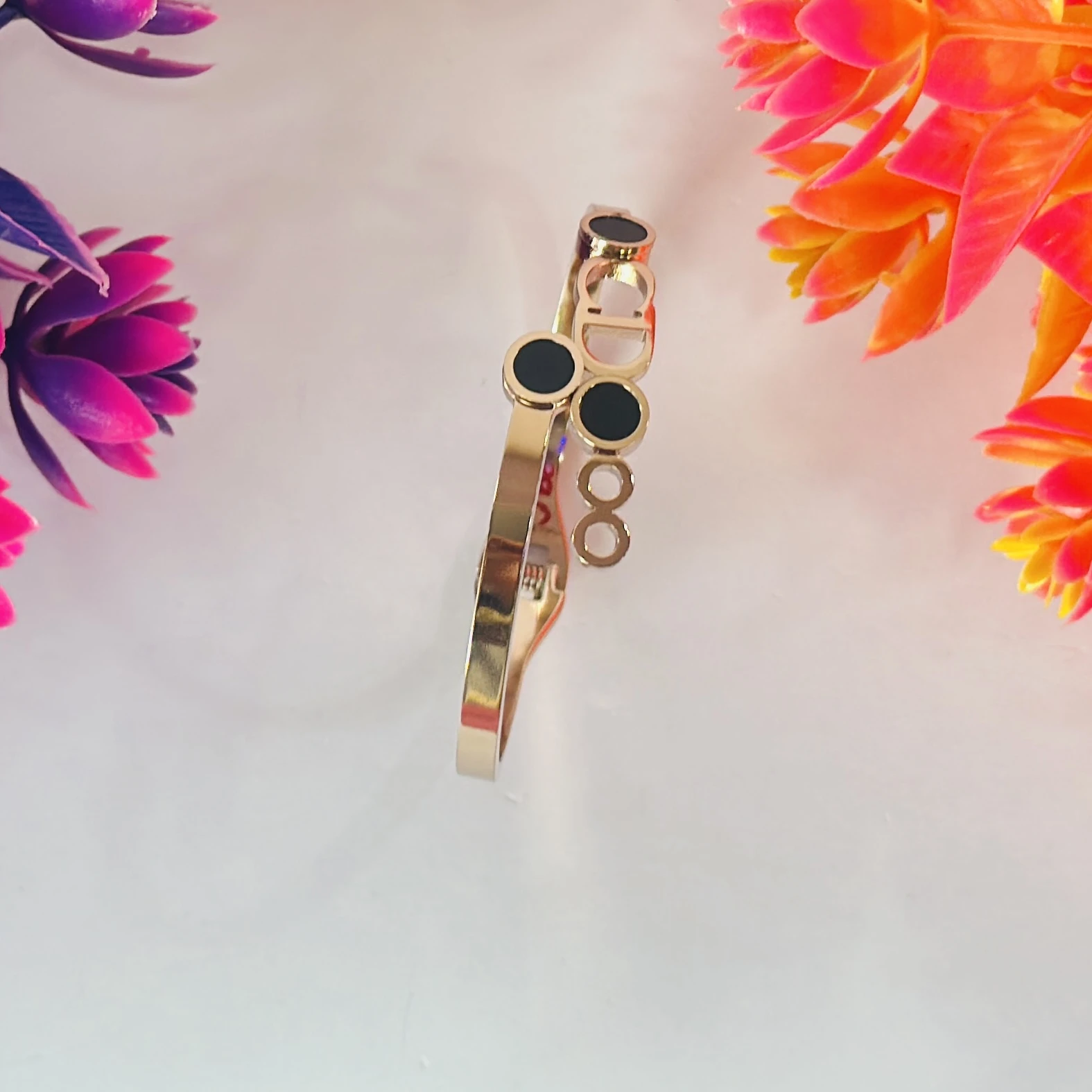 Rose gold-plated bracelet