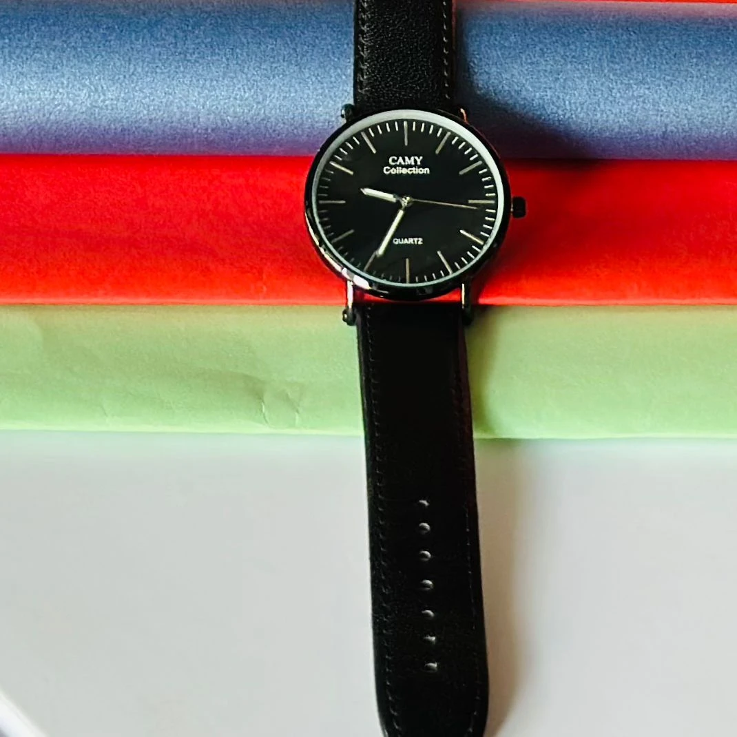 Black analog watch For man’s