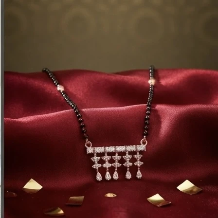 sterling silver mangalsutra