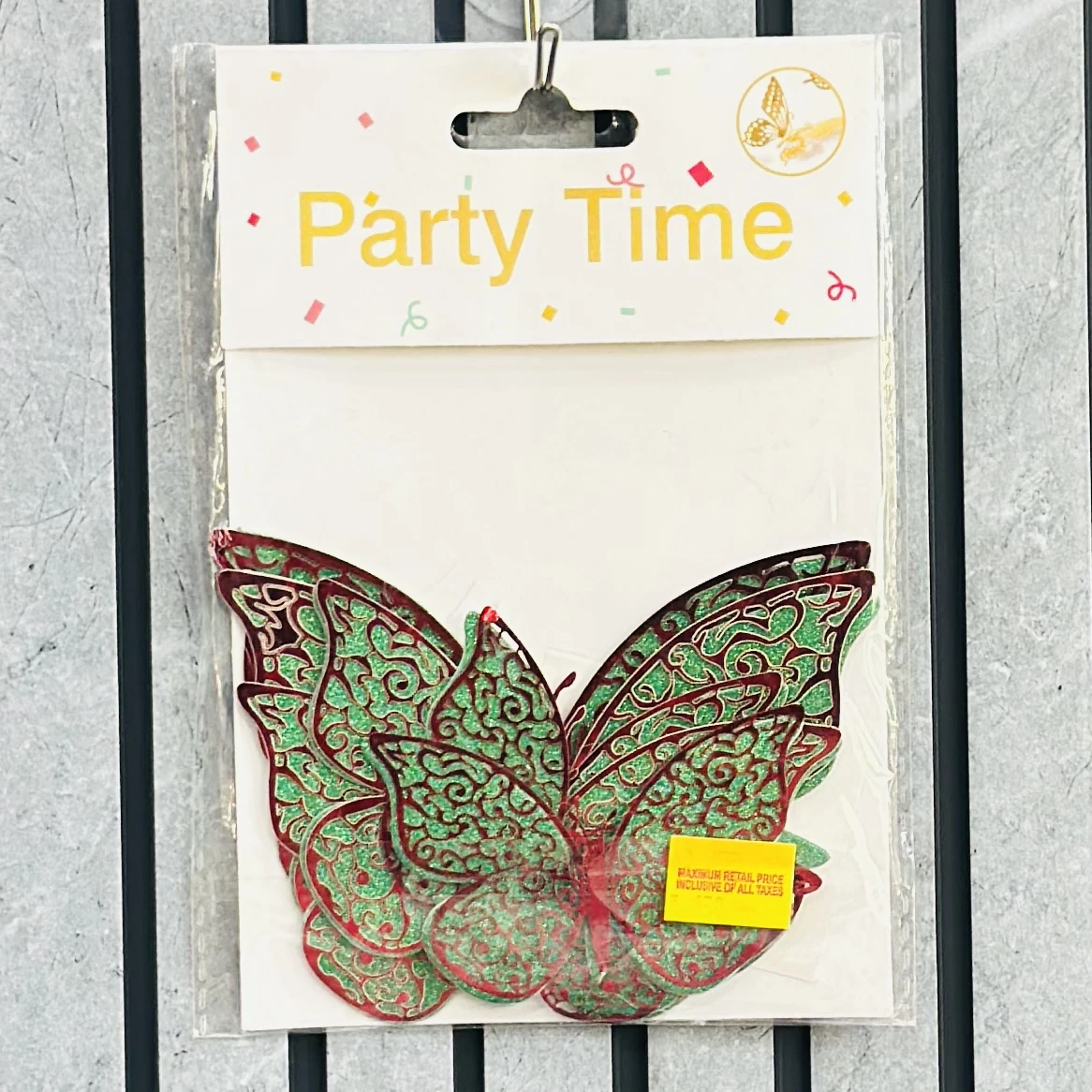 package of 3D butterfly wall decorations