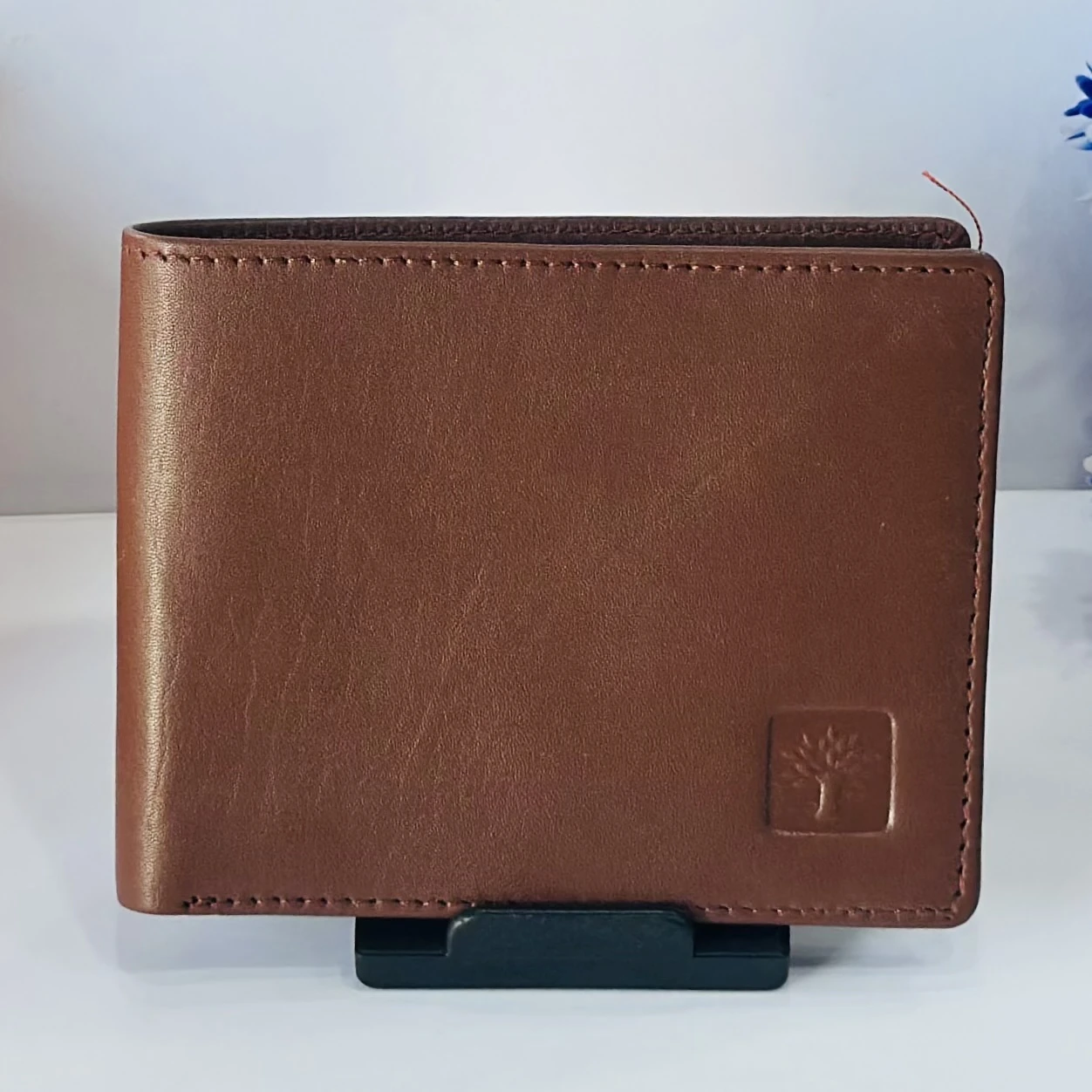 WOODLAND Mens Leather Utility Wallet (Tan)