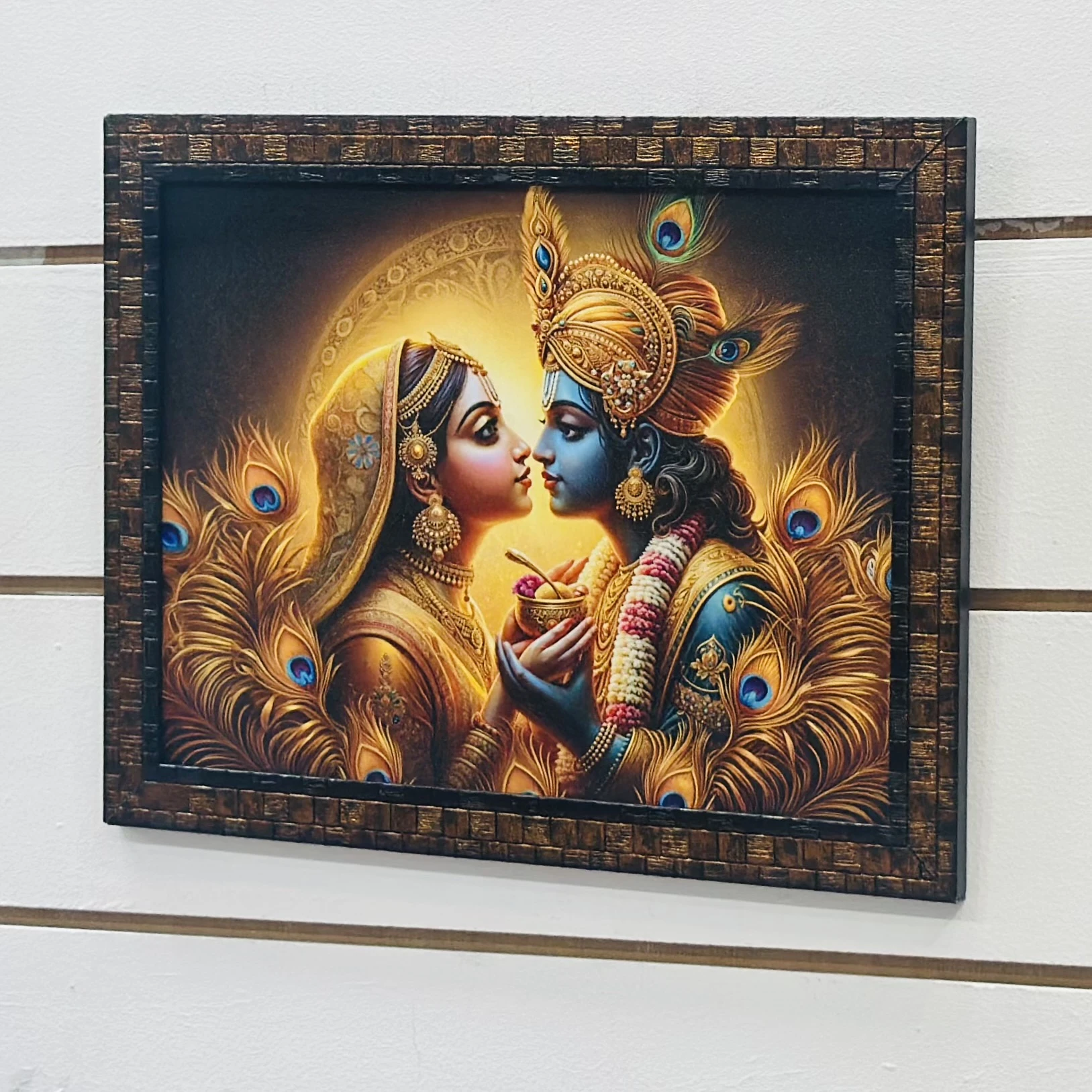 Radha Krishna Trendy Modern Art(SKU-REOUL6)