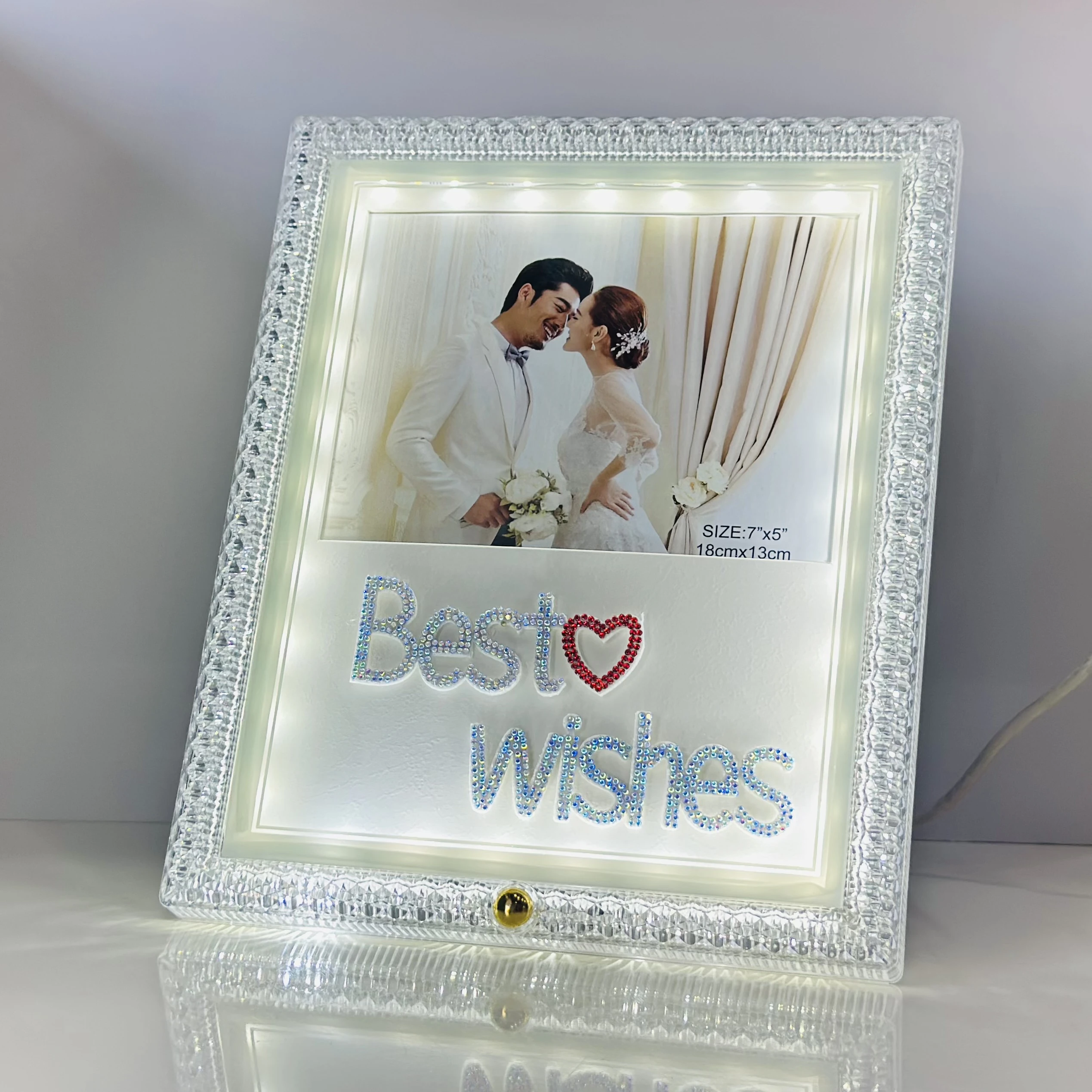 Best Wishes LED Digital Picture Frame(SKU-Q7V47D)