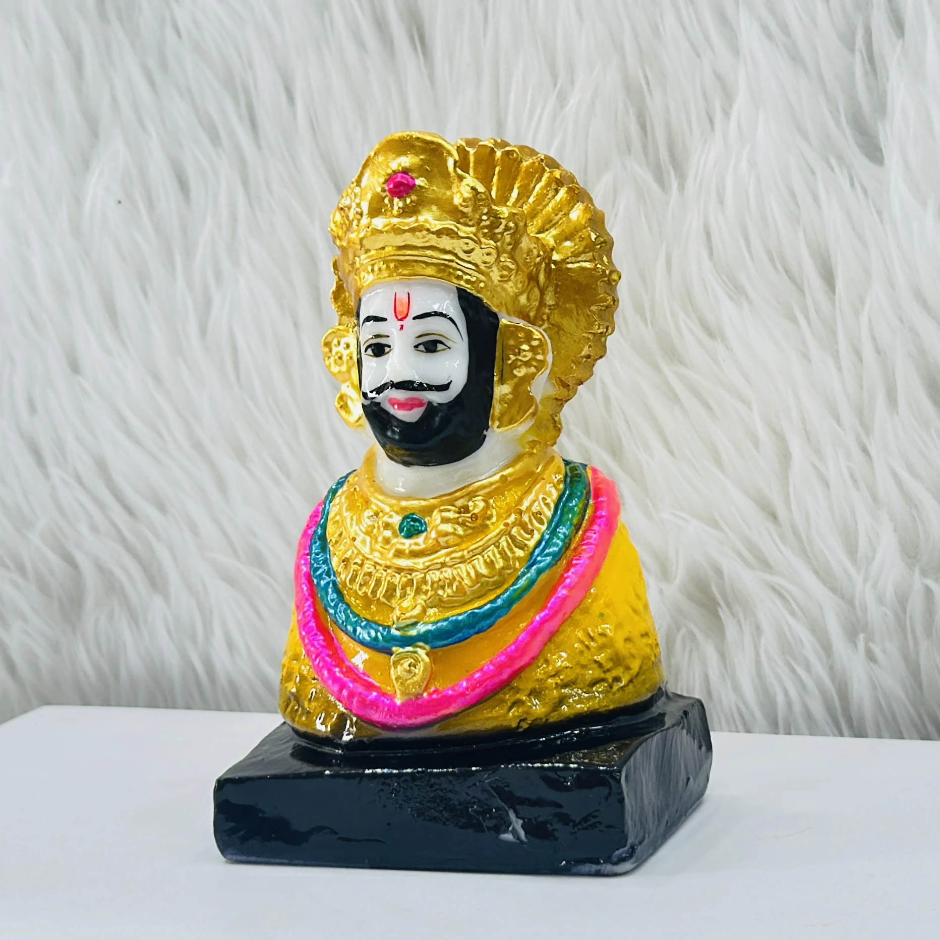 Khatu Shyam Ji idol.