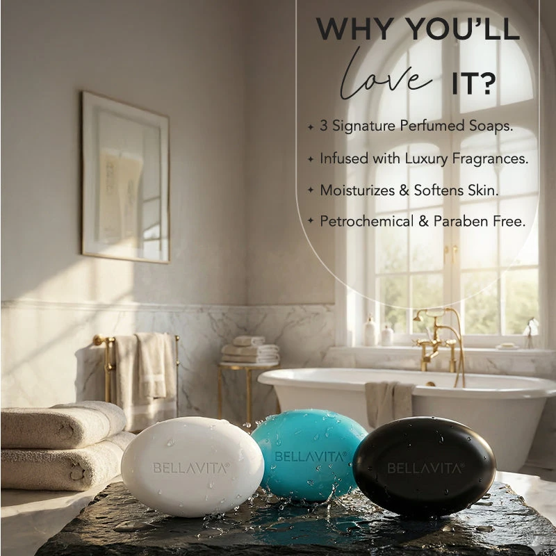 Bella Vita Luxury Collection Perfumed Bathing Bar for Men