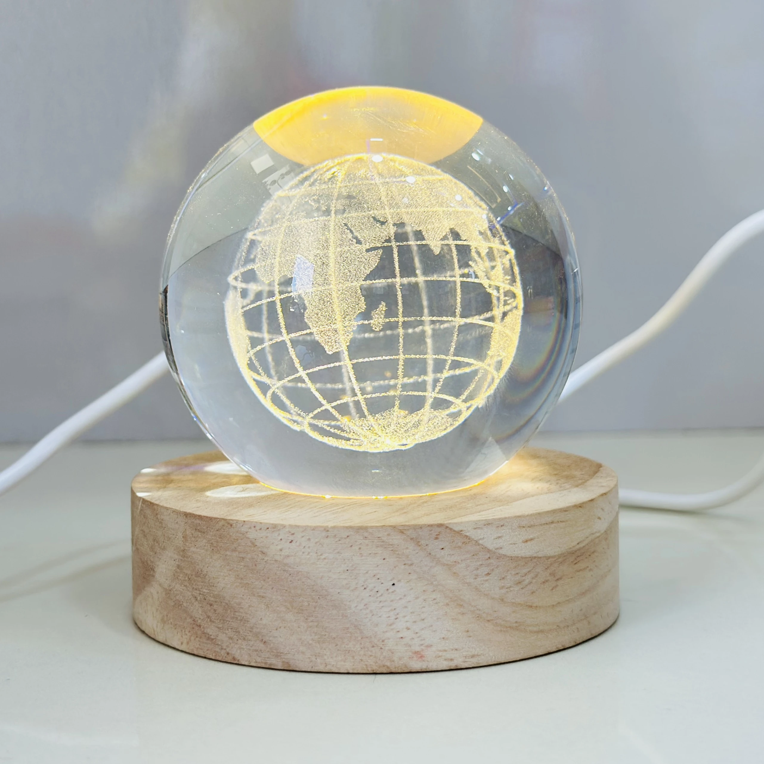 LED Galaxy Crystal Ball(SKU-Q65M6L)