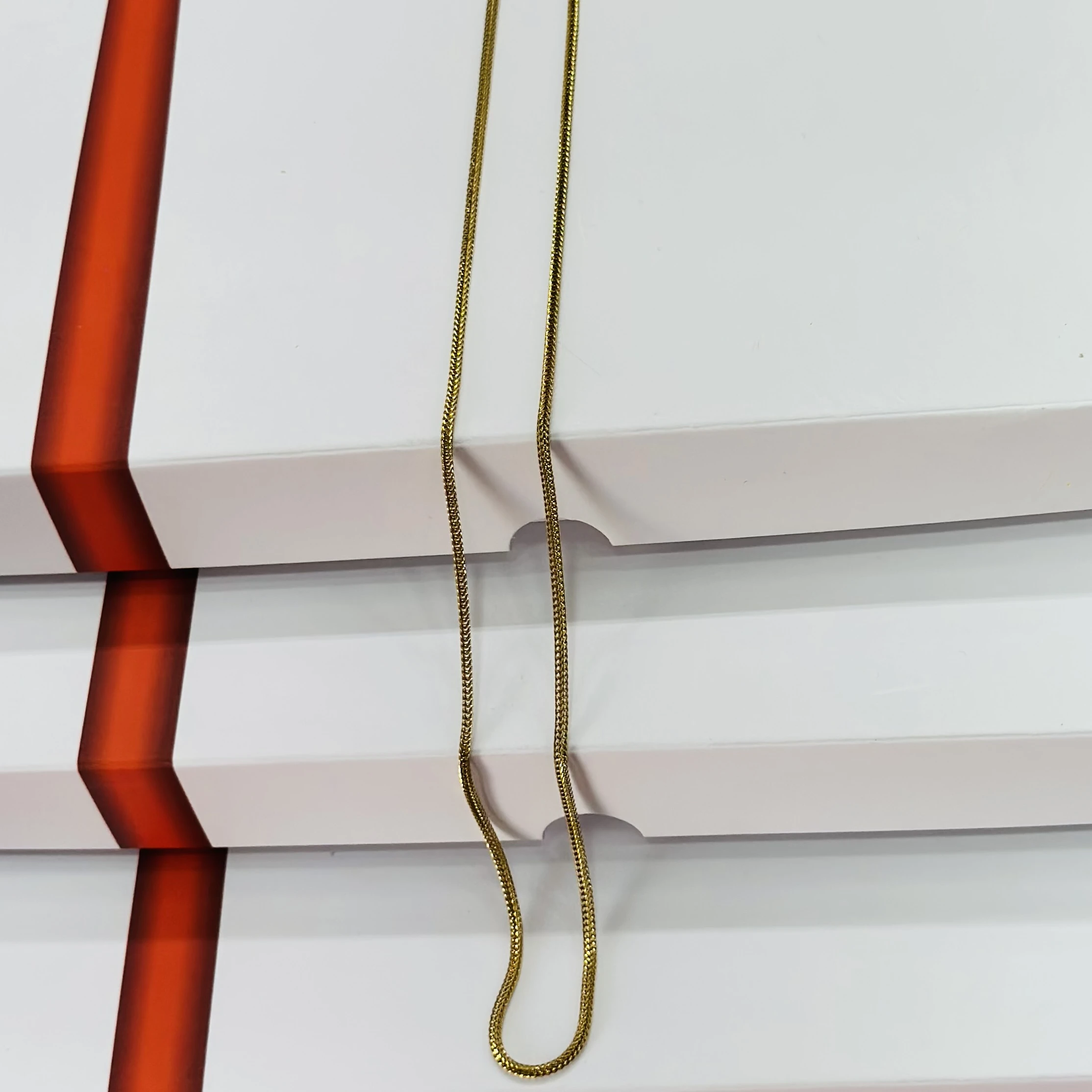 Gold plated chain