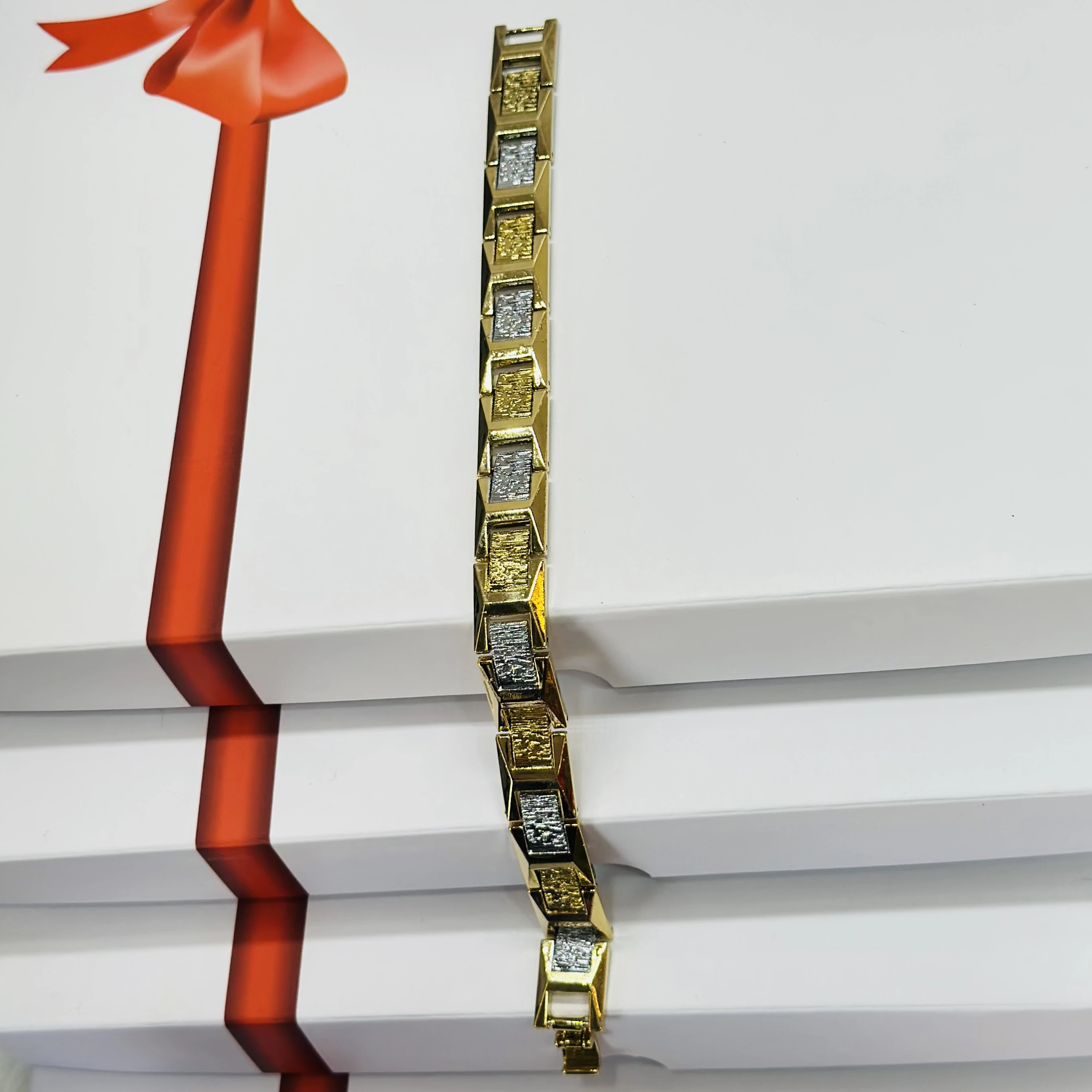 1 GRAM GOLD DIAMOND BRACELET FOR MEN