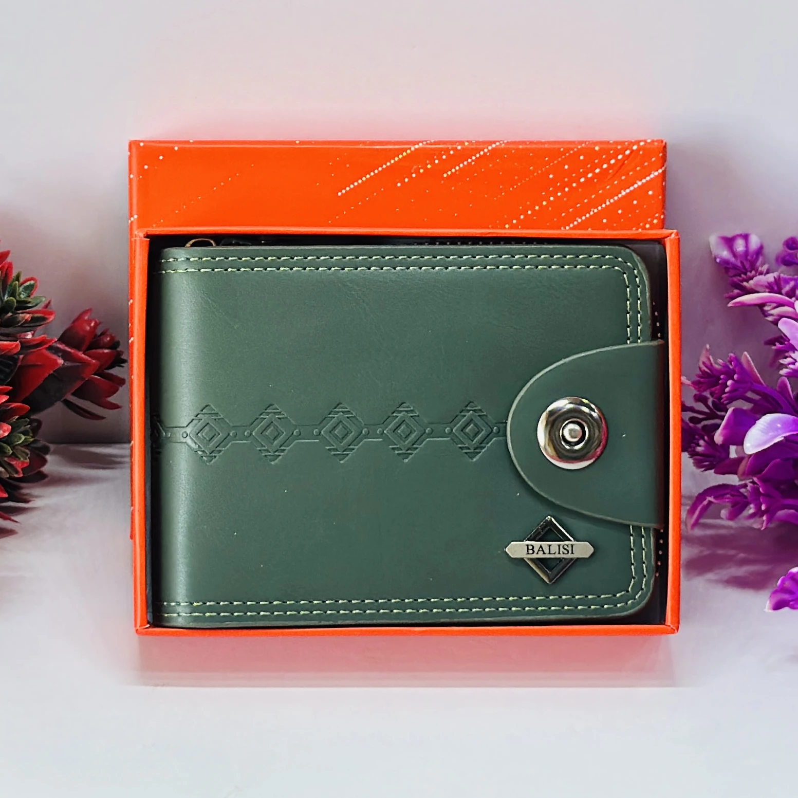 Balisi men's wallet made of PU leather
