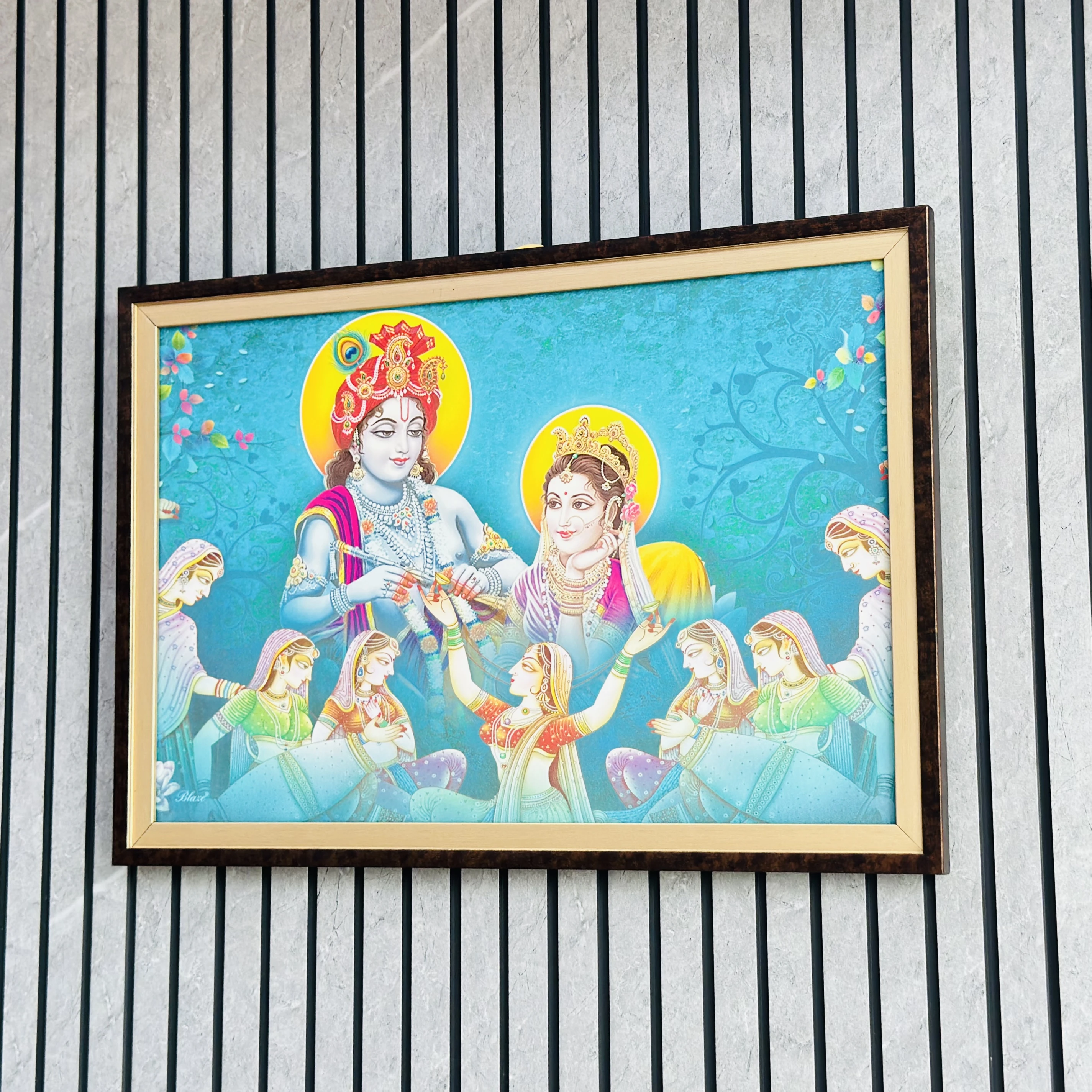 Radha Krishna frame (SKU-I26WC7)