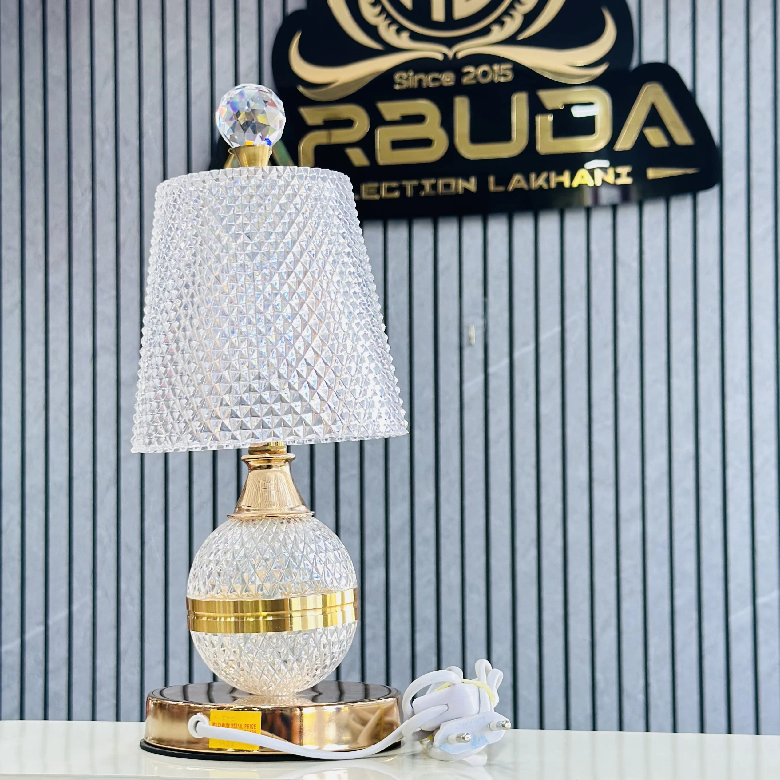 Crystal table lamp (SKU-3P6JGH)