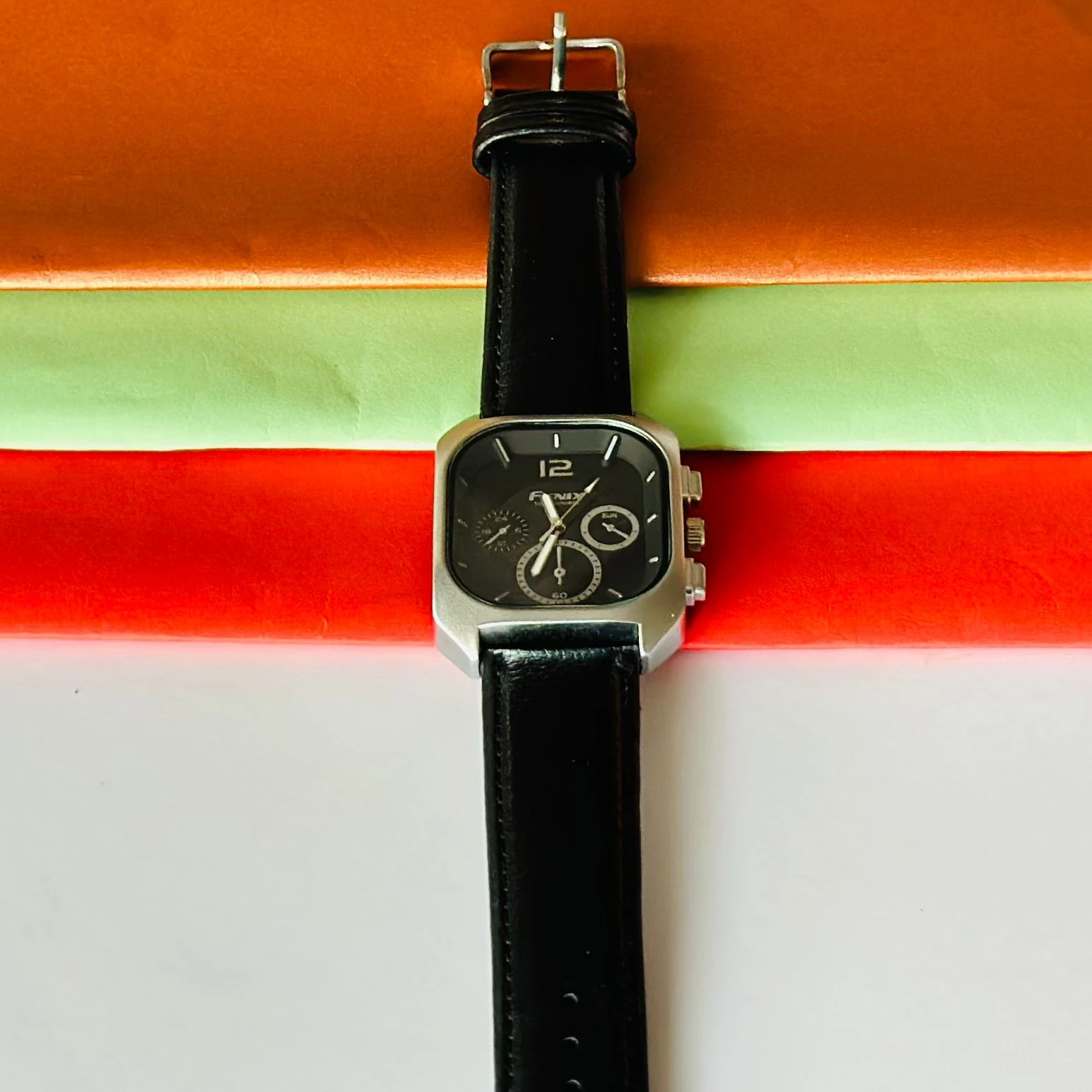 Black analog watch For man’s