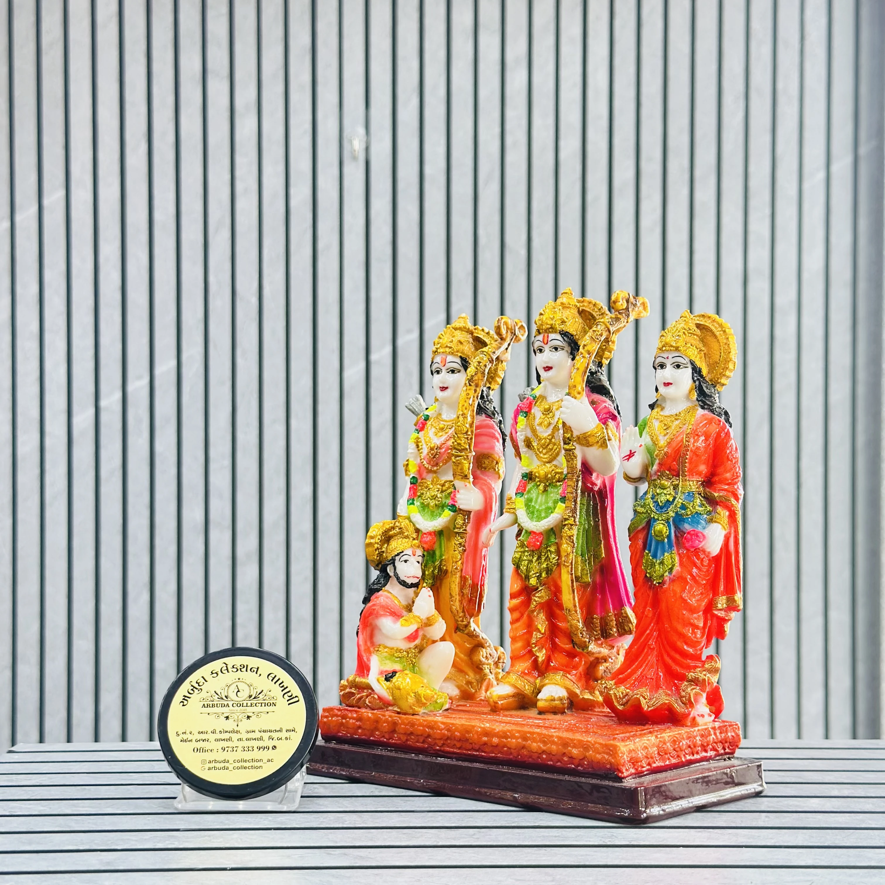 Ram Darbar marble murti