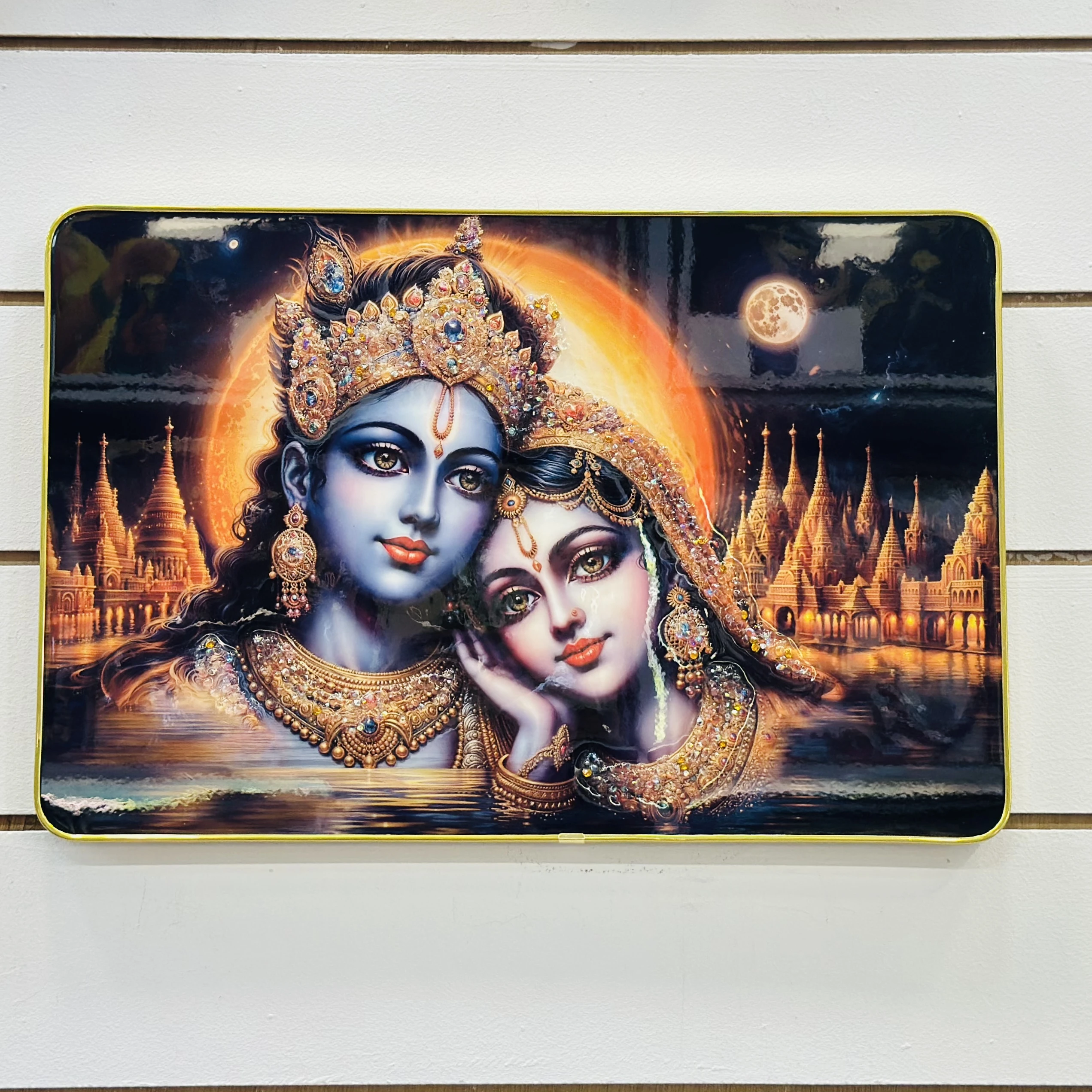 Radha Krishna frame (SKU-Y1396W)