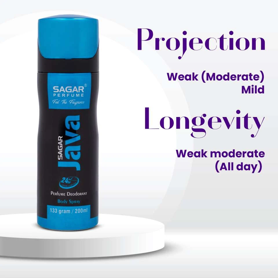 Sagar Java Perfume Deodorant Body Spray.