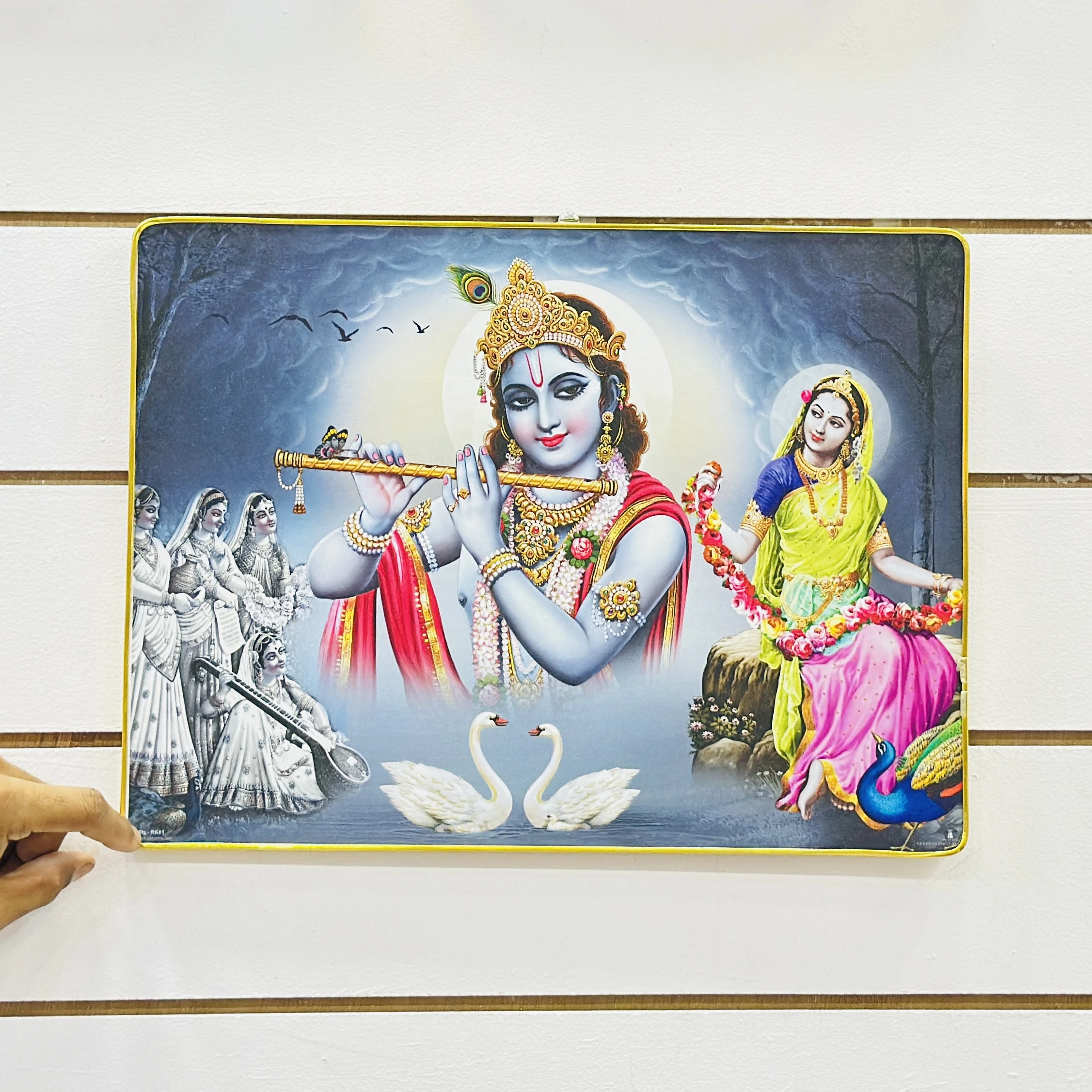 Radha Krishna wall painting…… ZQ675W