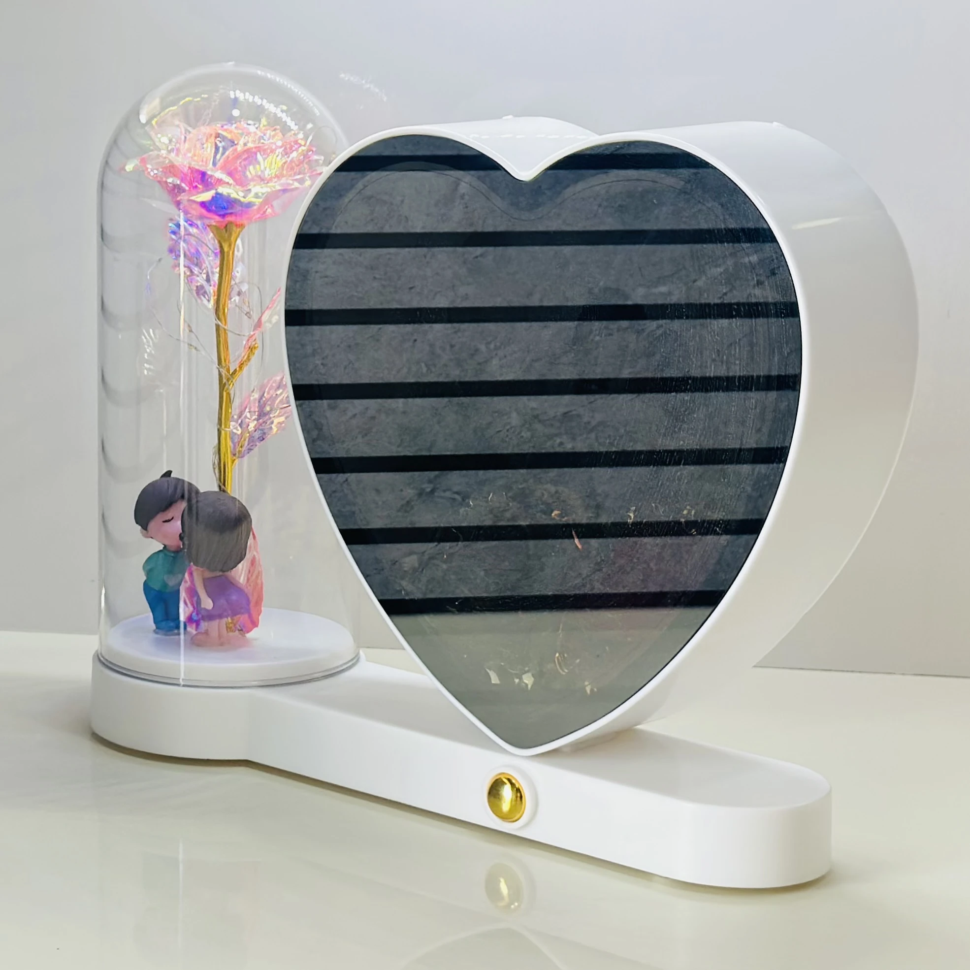 Eternal Rose in Glass with LED Light(SKU-8LM45U)