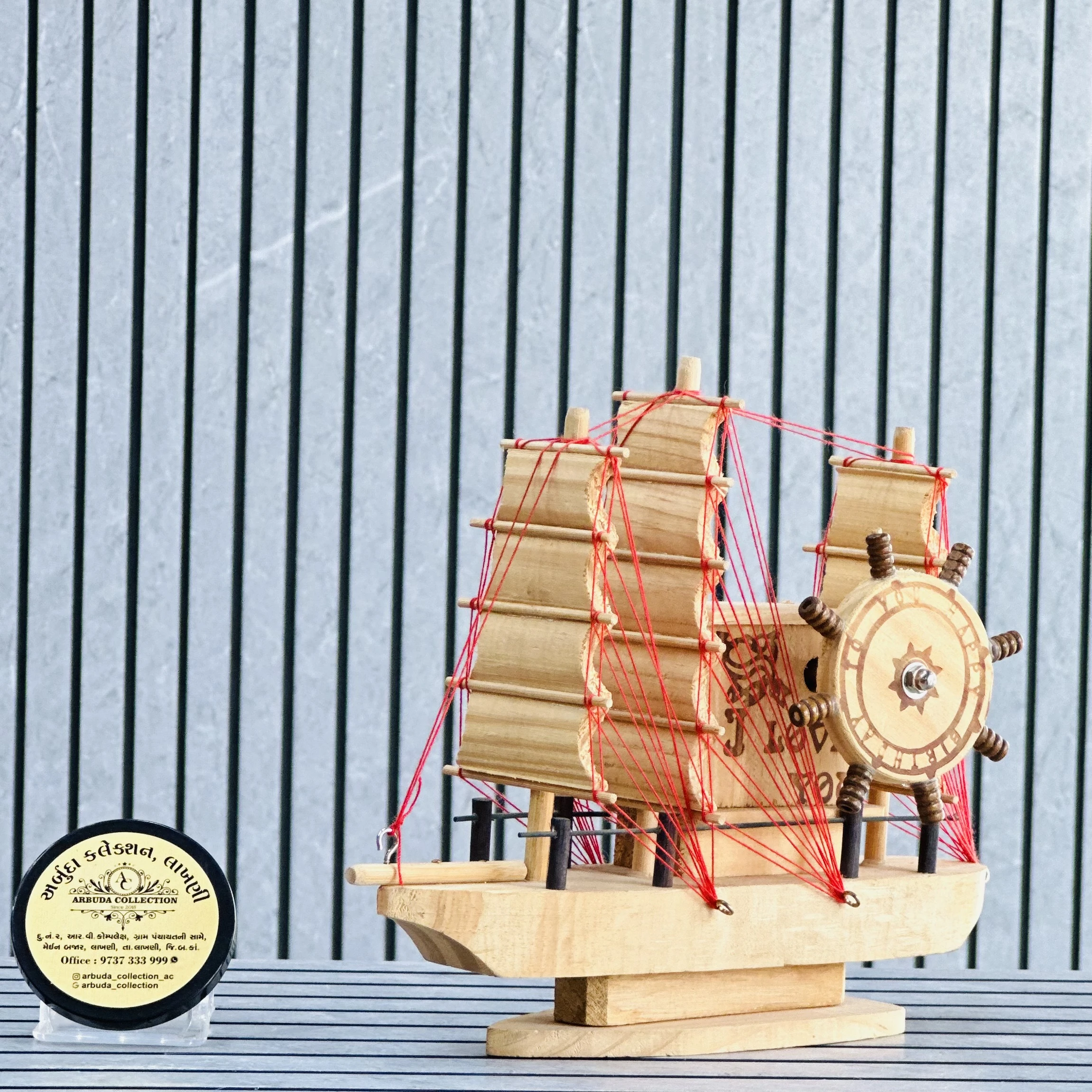 Wooden Sailing Ship Model