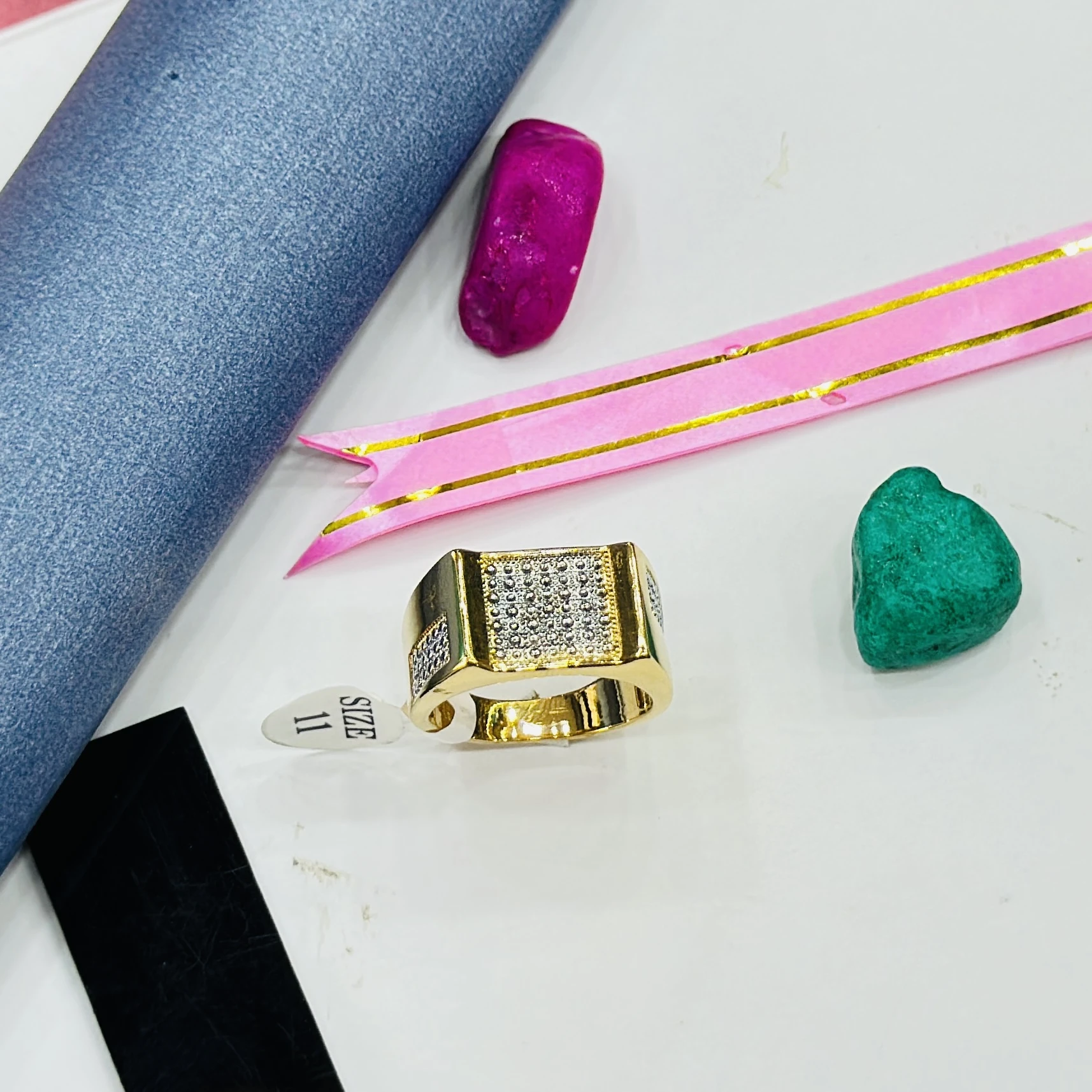 Gem Stone King 10K yellow gold ring
