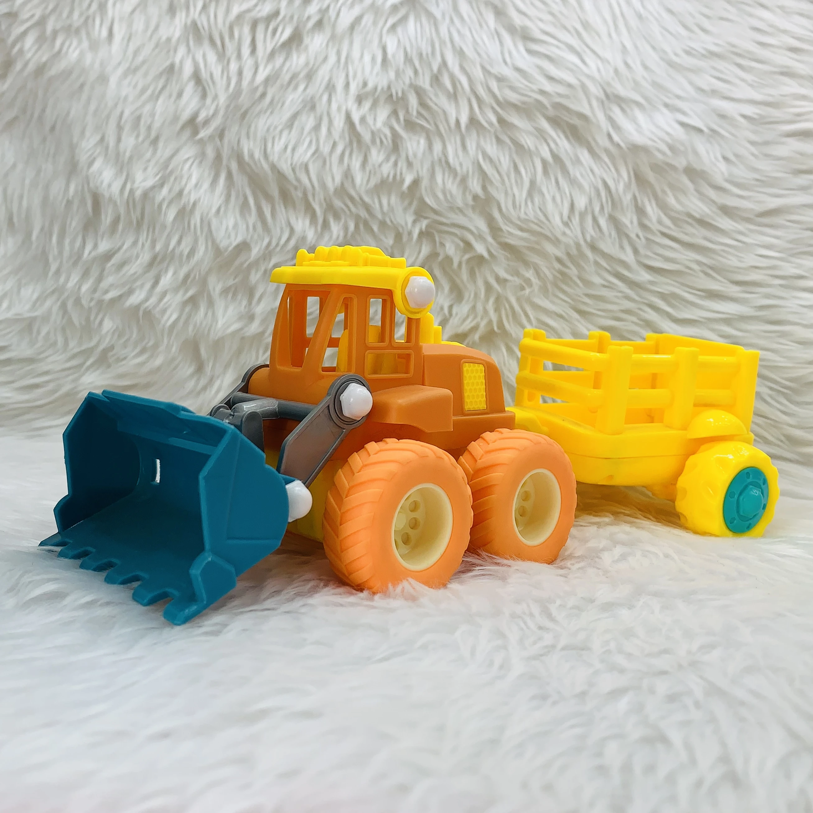 JCB Power King Construction Vehicles Set