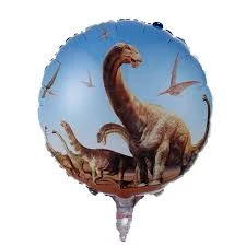 PartyPal  dinosaur-themed foil balloon.