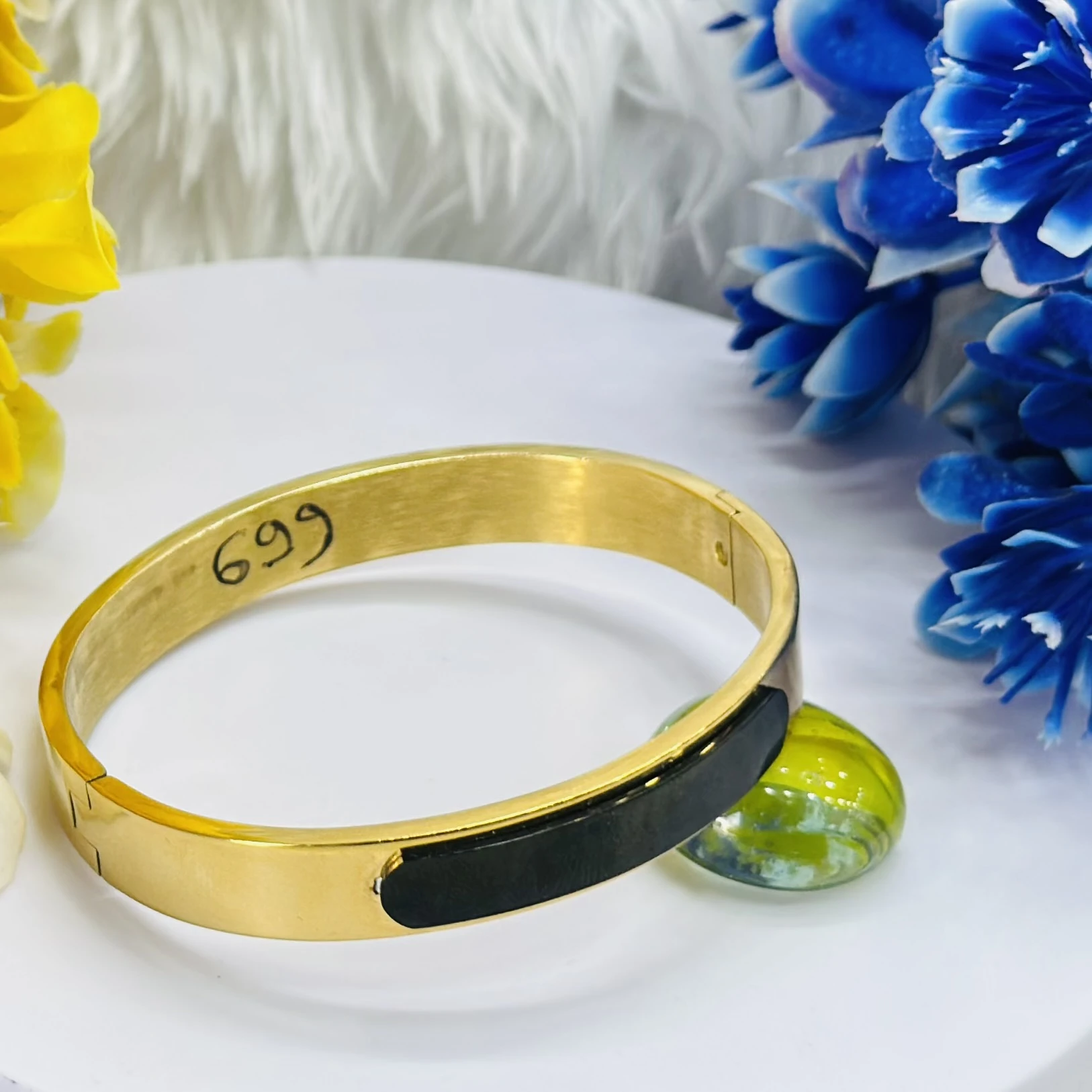 Gold plated Breslet (Kada)