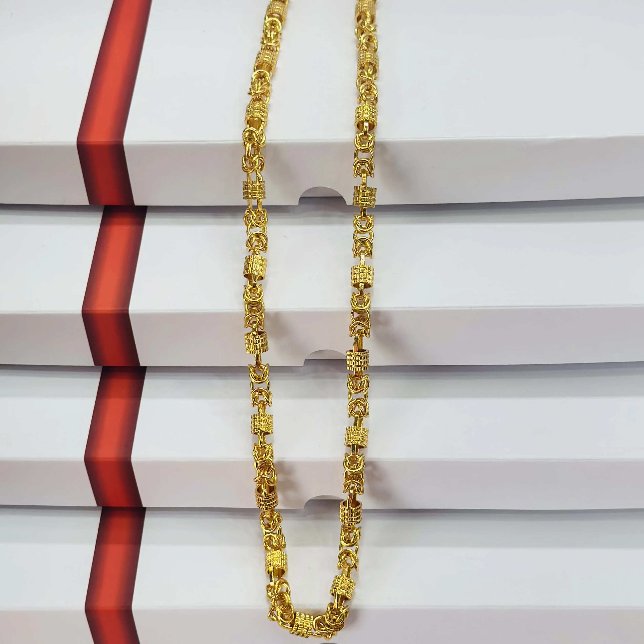 Gold plated design chain