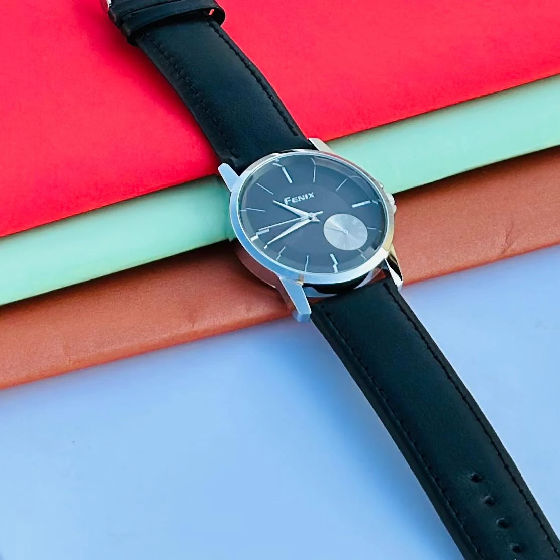 Black analog watch For man’s