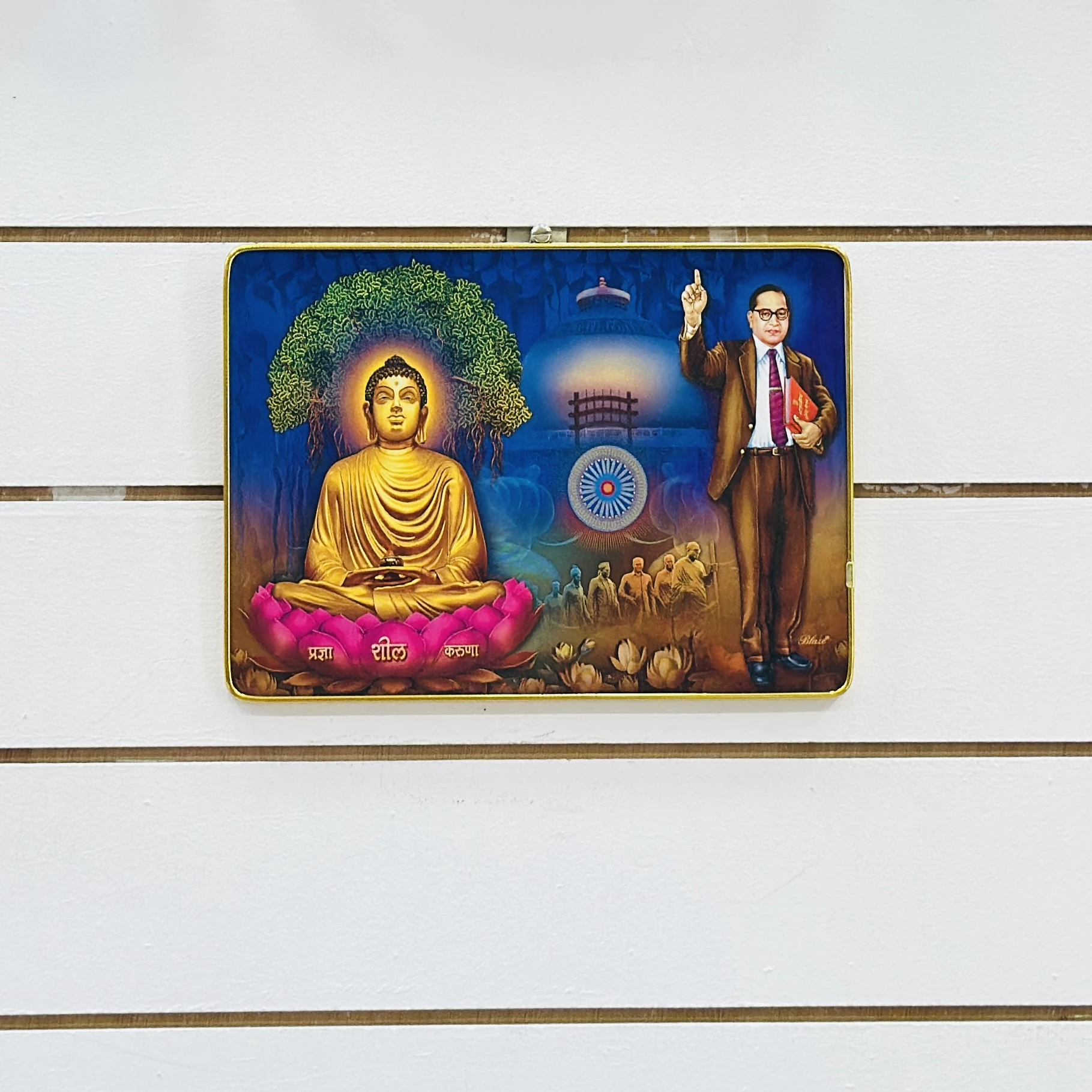 Buddha Ambedkar Poster.    T3UCYR