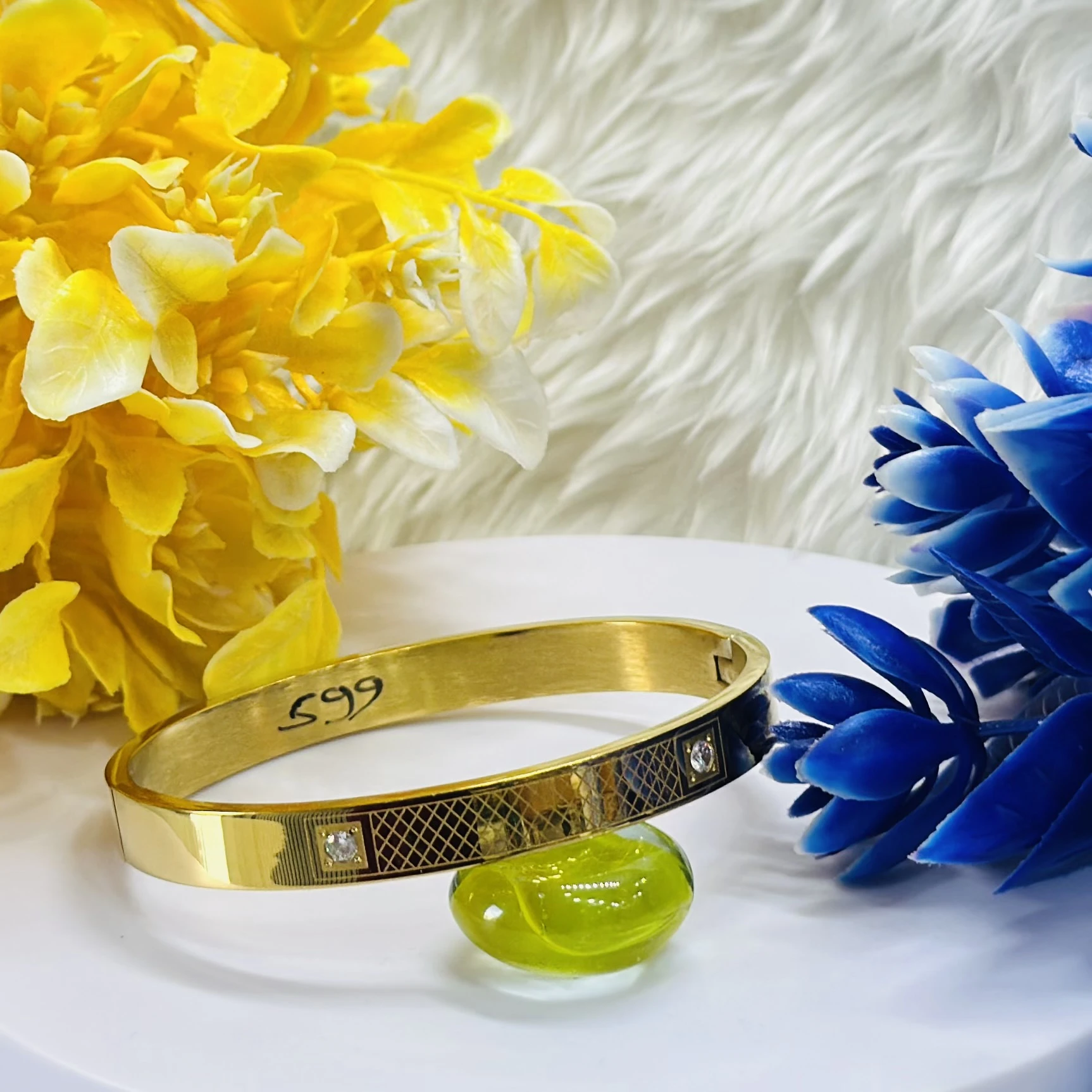 Gold plated Breslet (Kada)