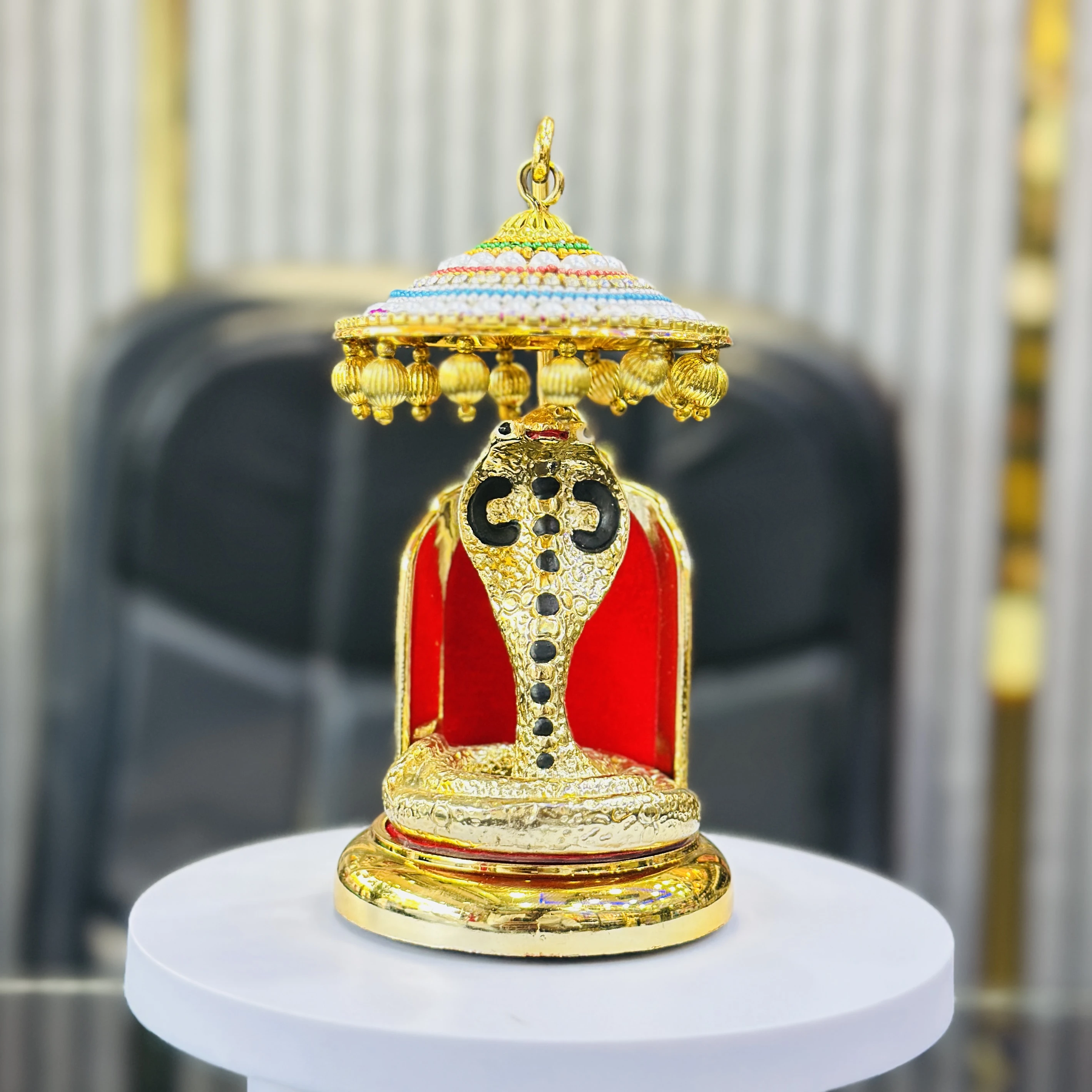 Gold Plated Goga bapa murti