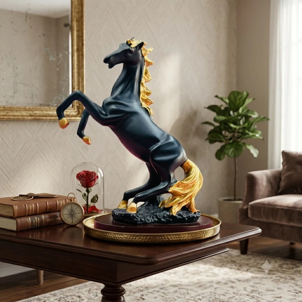 Black Horse statue