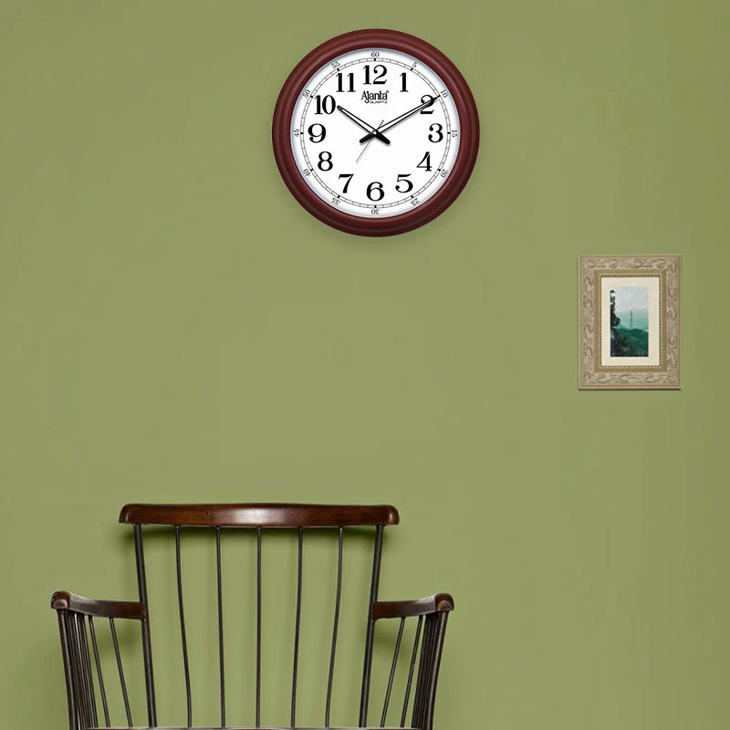 Wall Clock – Office Clock – 547 – Oak wood