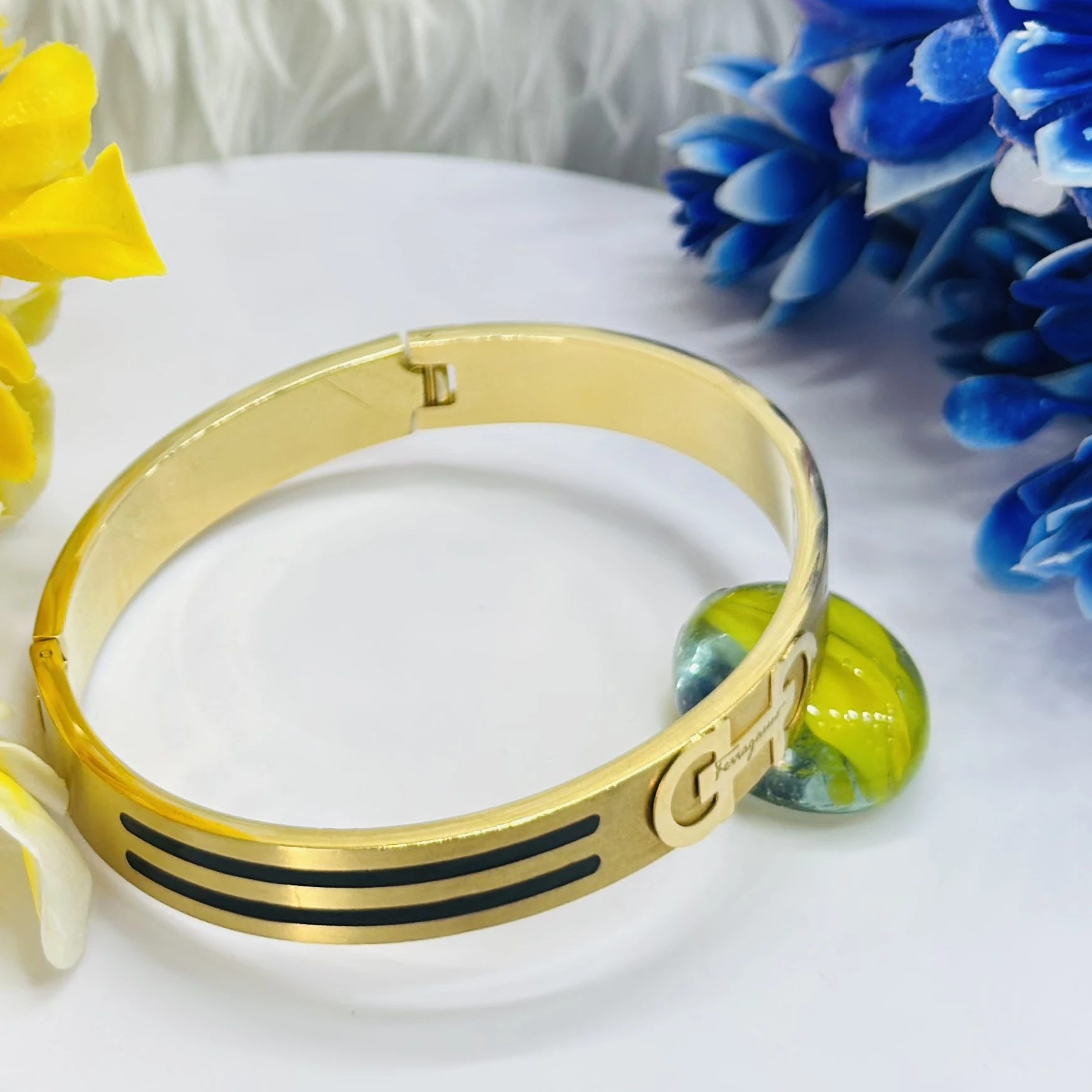 Gold plated Breslet (Kada)