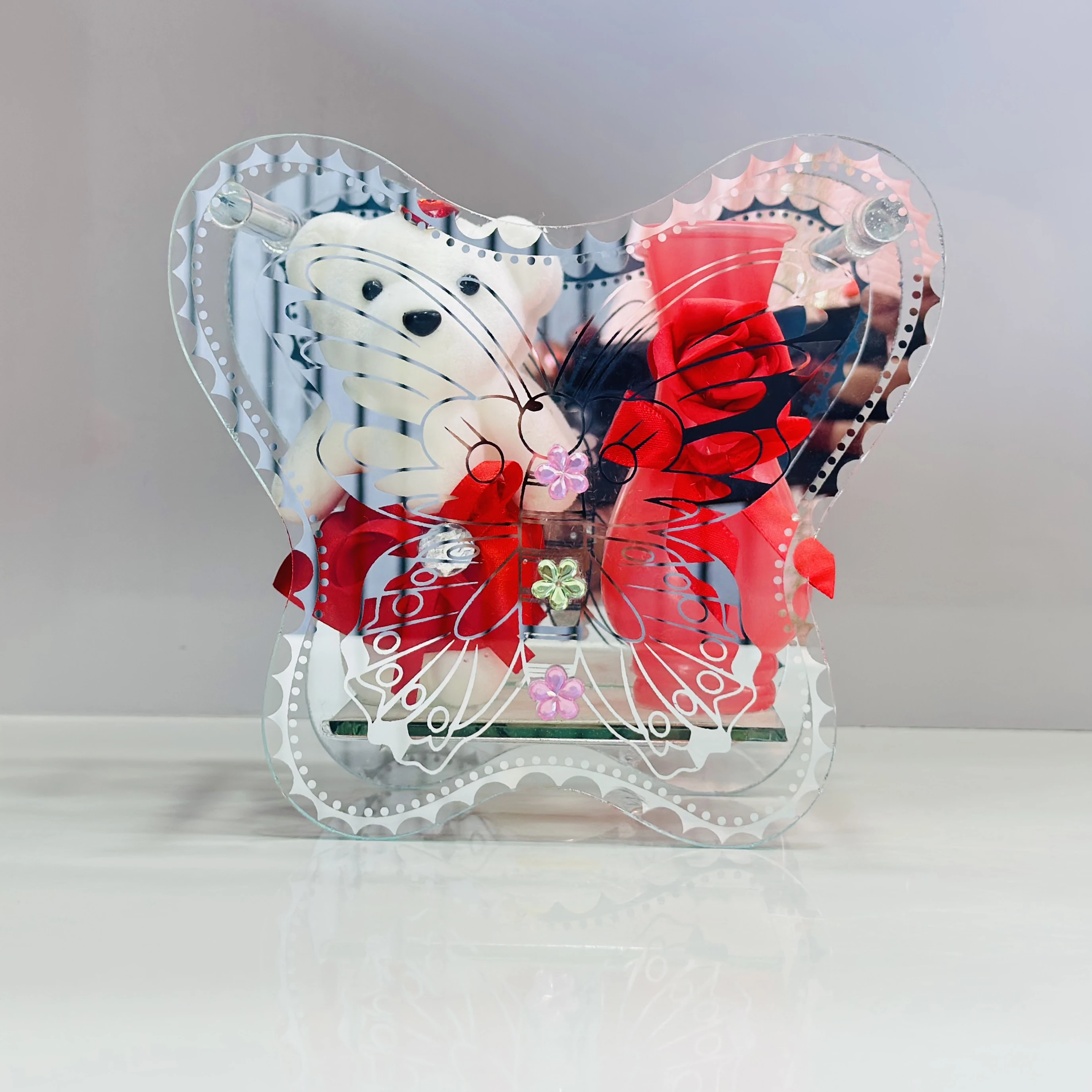 Butterfly -shaped flower vase(SKU-3QGO1B)