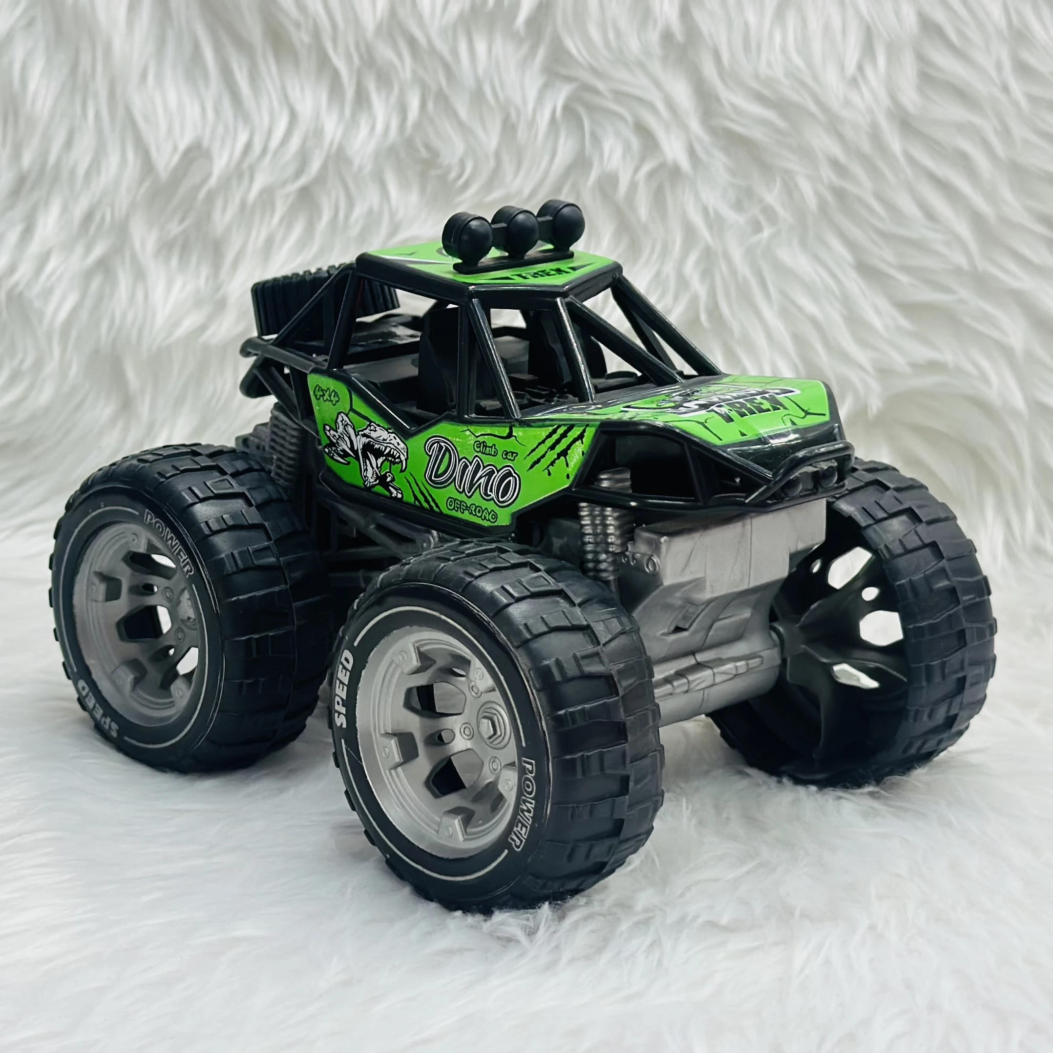 Green"Dino Off-Road" toy monster truck