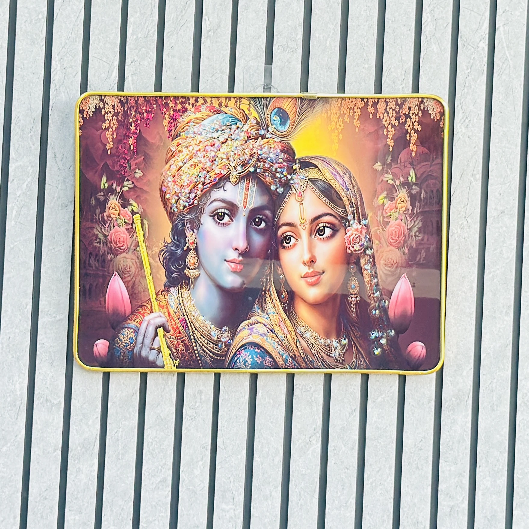 Radha Krishna Decorative Wall Art…. VSOP4J