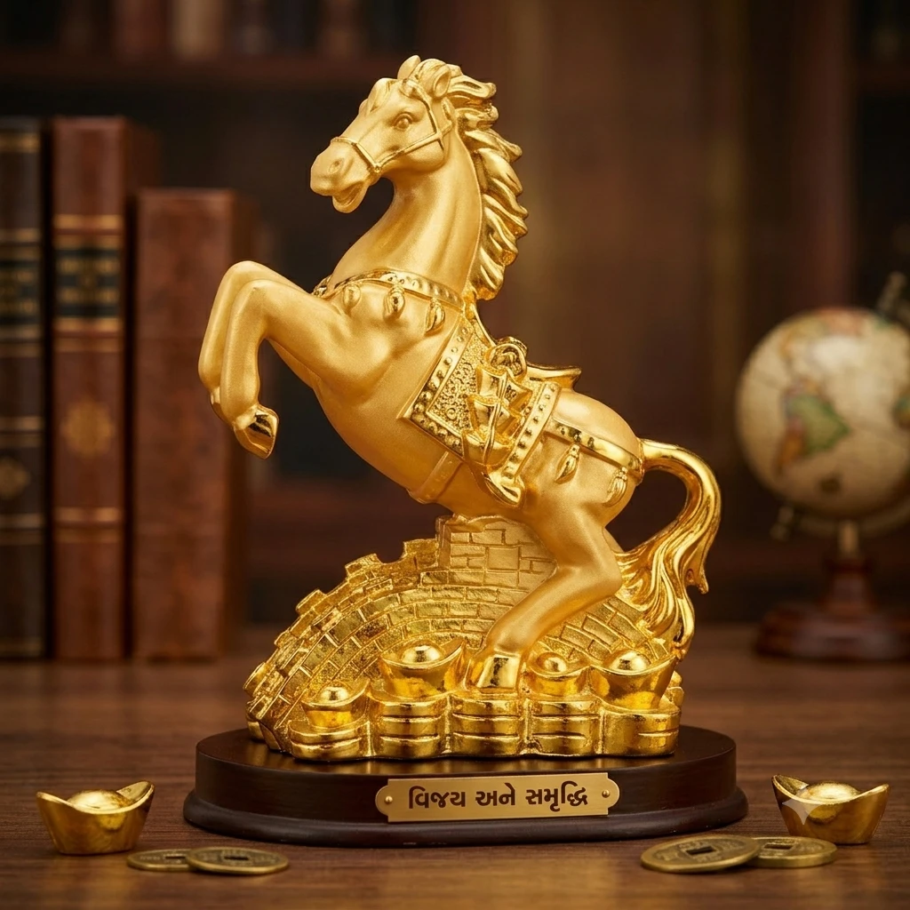 Golden Polynesian Horse