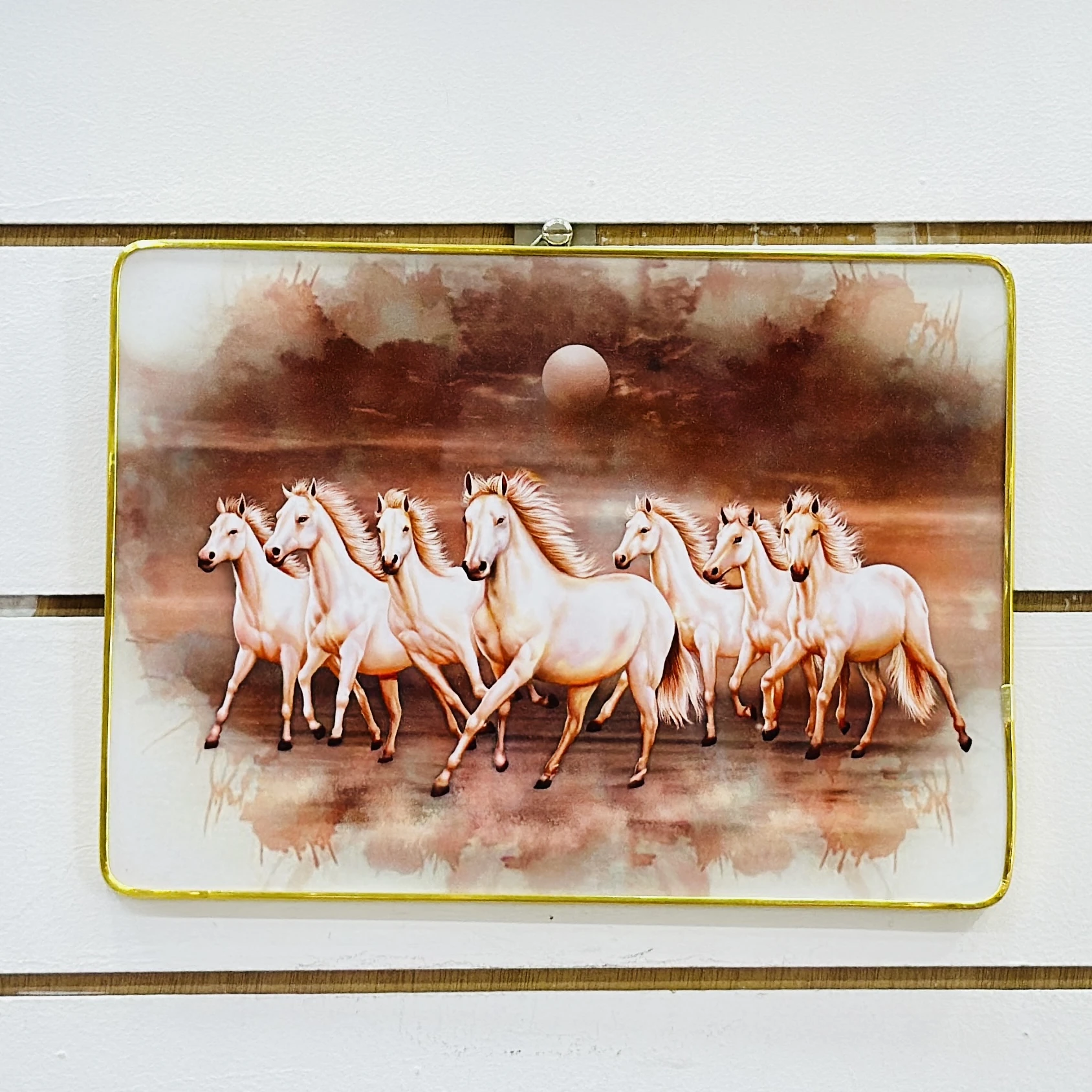 Seven Running Horses painting Frame ……Z3PT8B