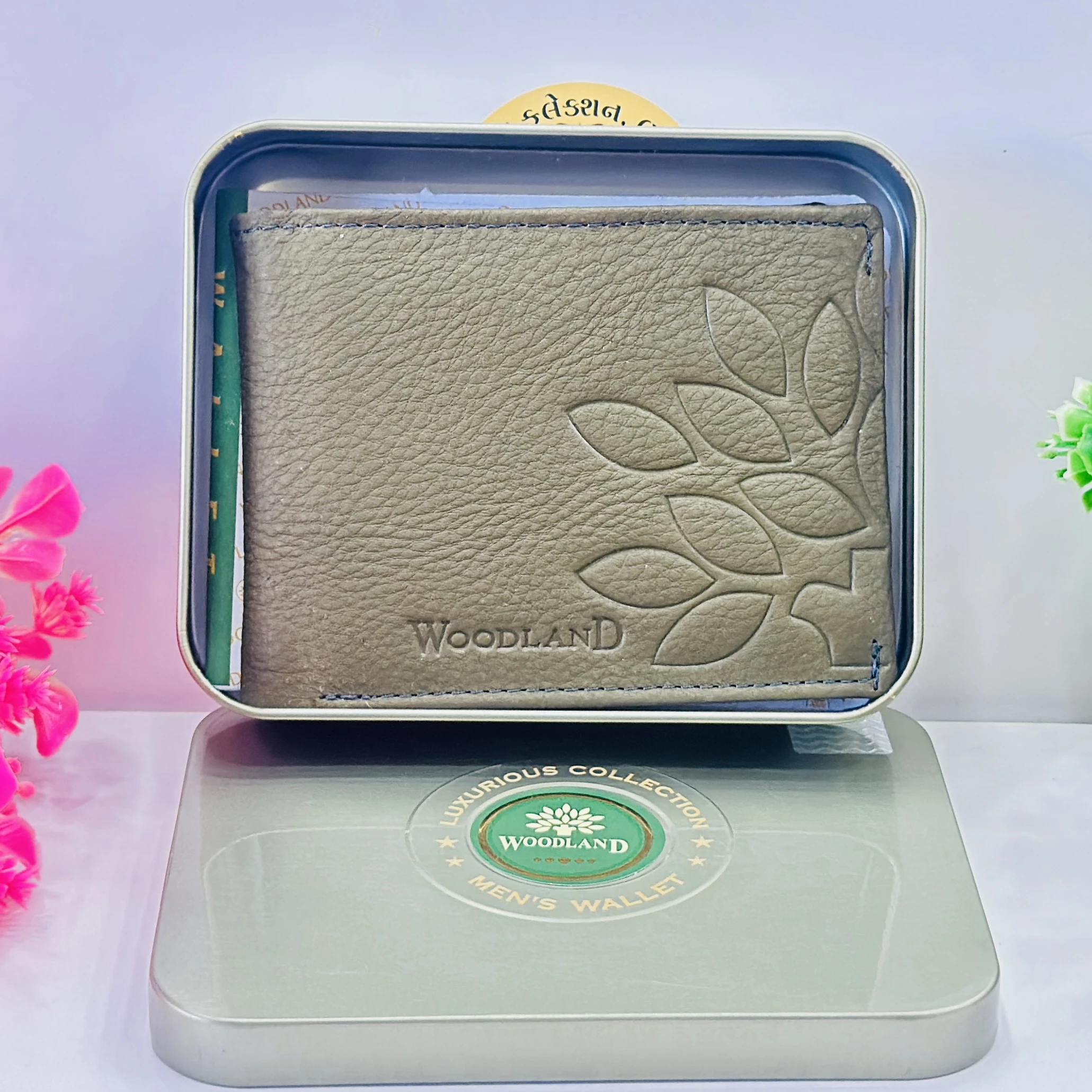 Woodland brand bi-fold wallet