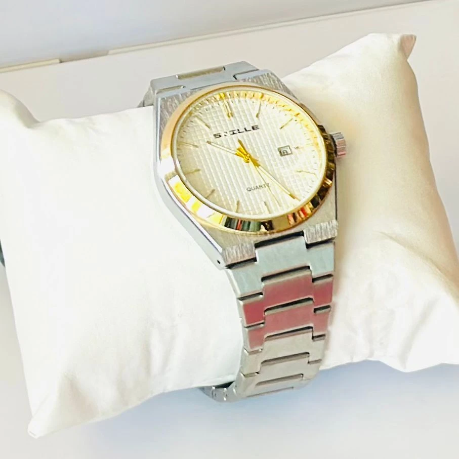 SNILLE PRX Watch  (silver and gold)  strap.
