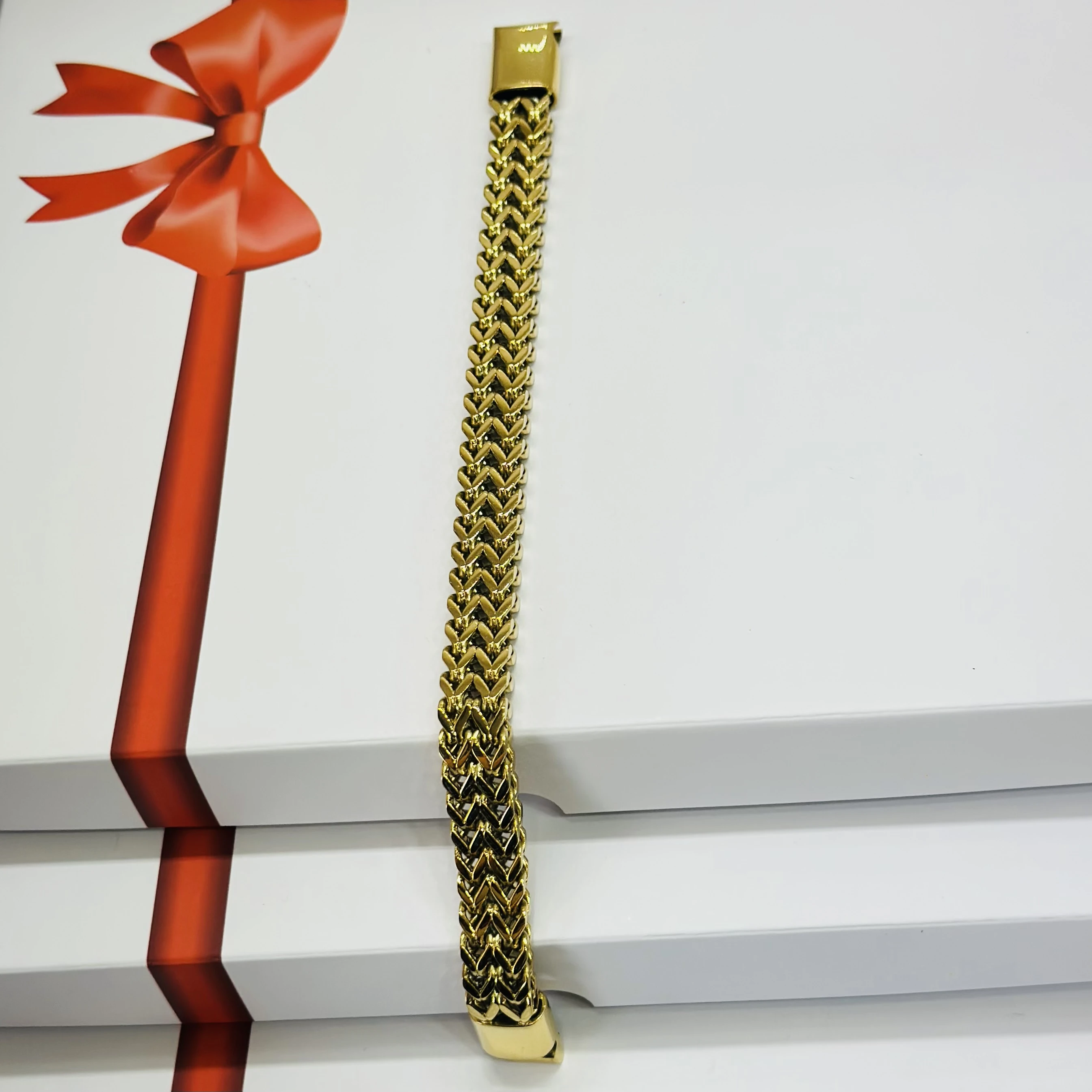 1 GRAM GOLD DIAMOND BRACELET FOR MEN