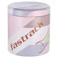 Fastrack Snob X Blue Dial Stainless Steel Strap Watch for Girls Model No. NS6283QM01