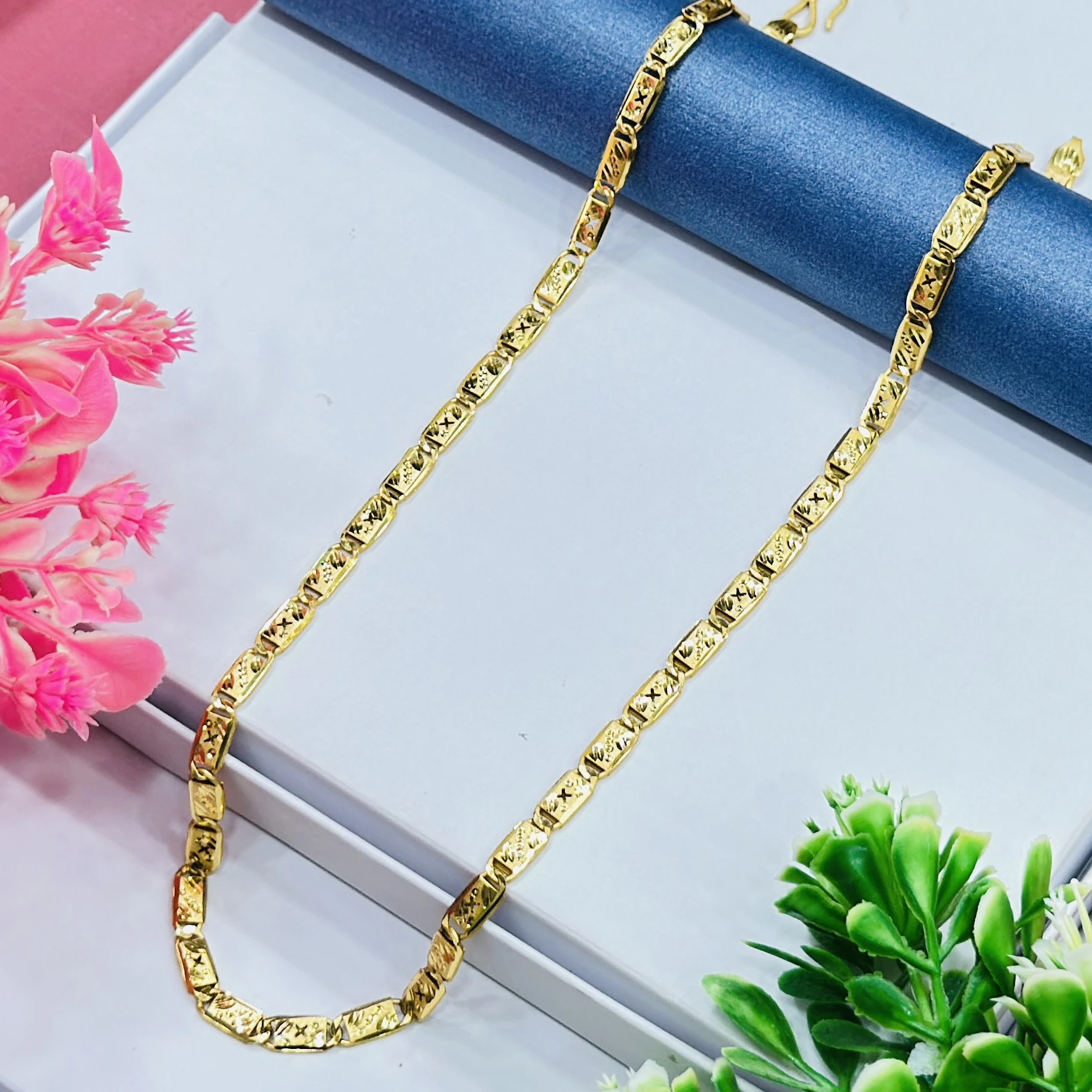 Gold plated chain for man’s