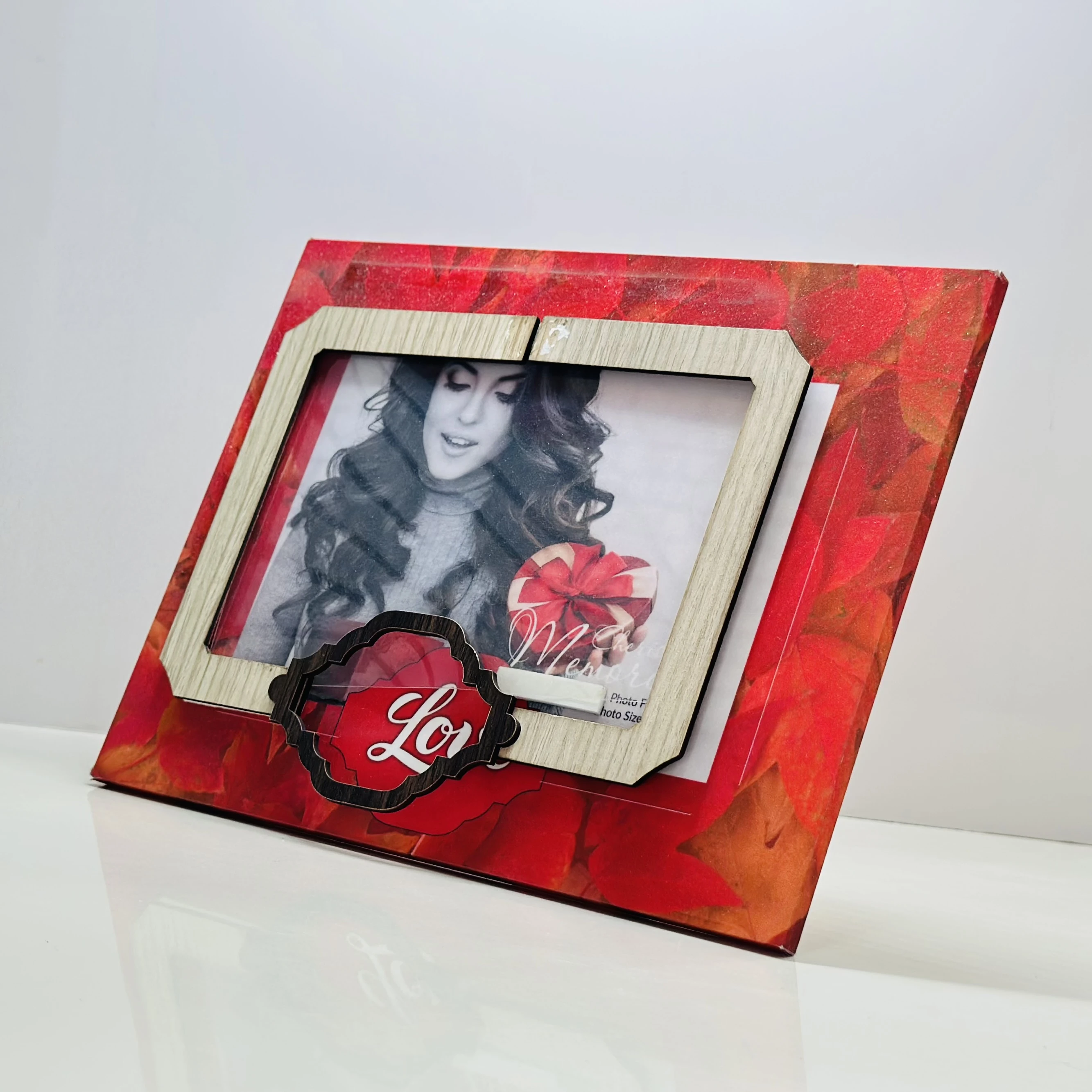 Wooden Photo Frame for Couple Gifts(SKU-0VX4LL)
