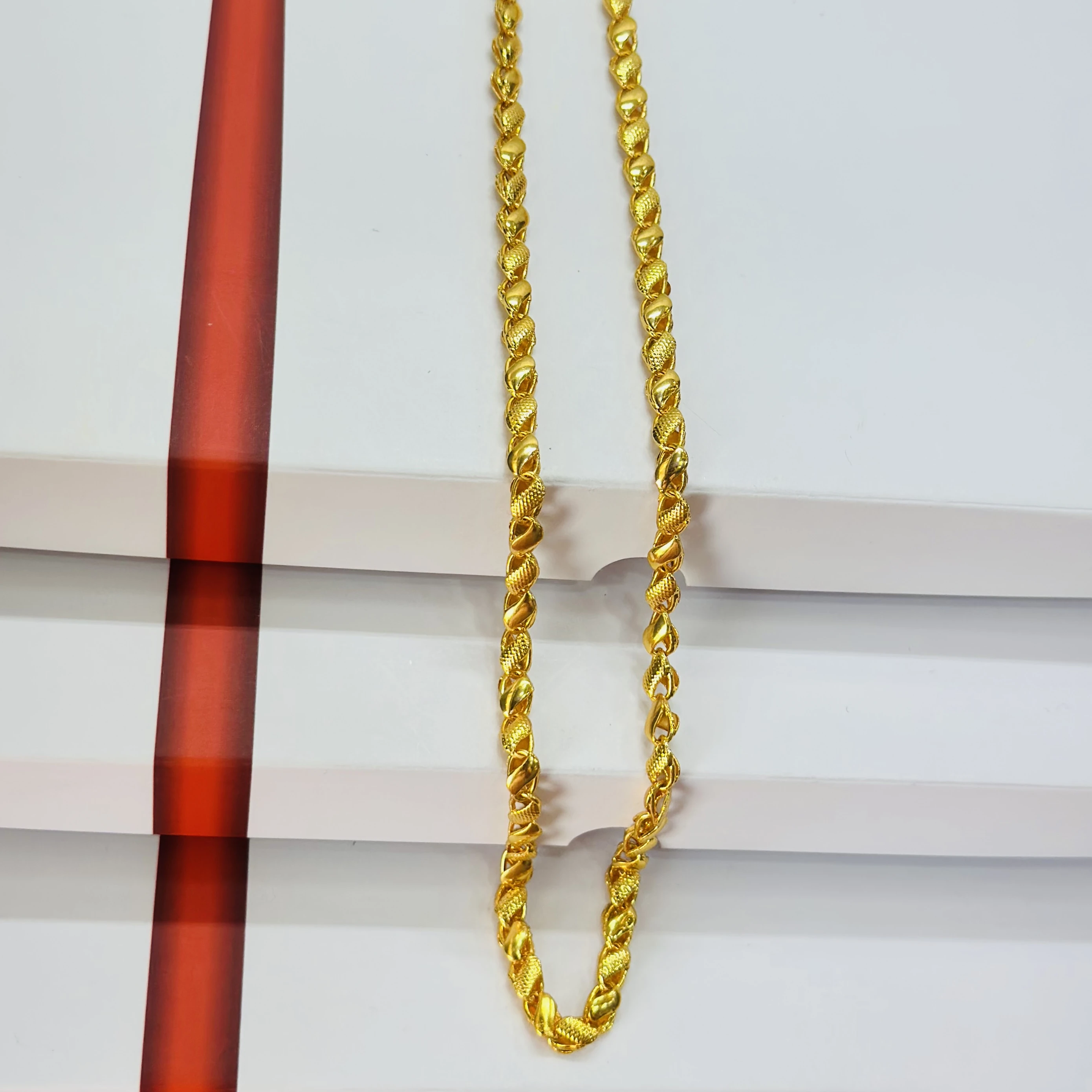 Gold plated design chain